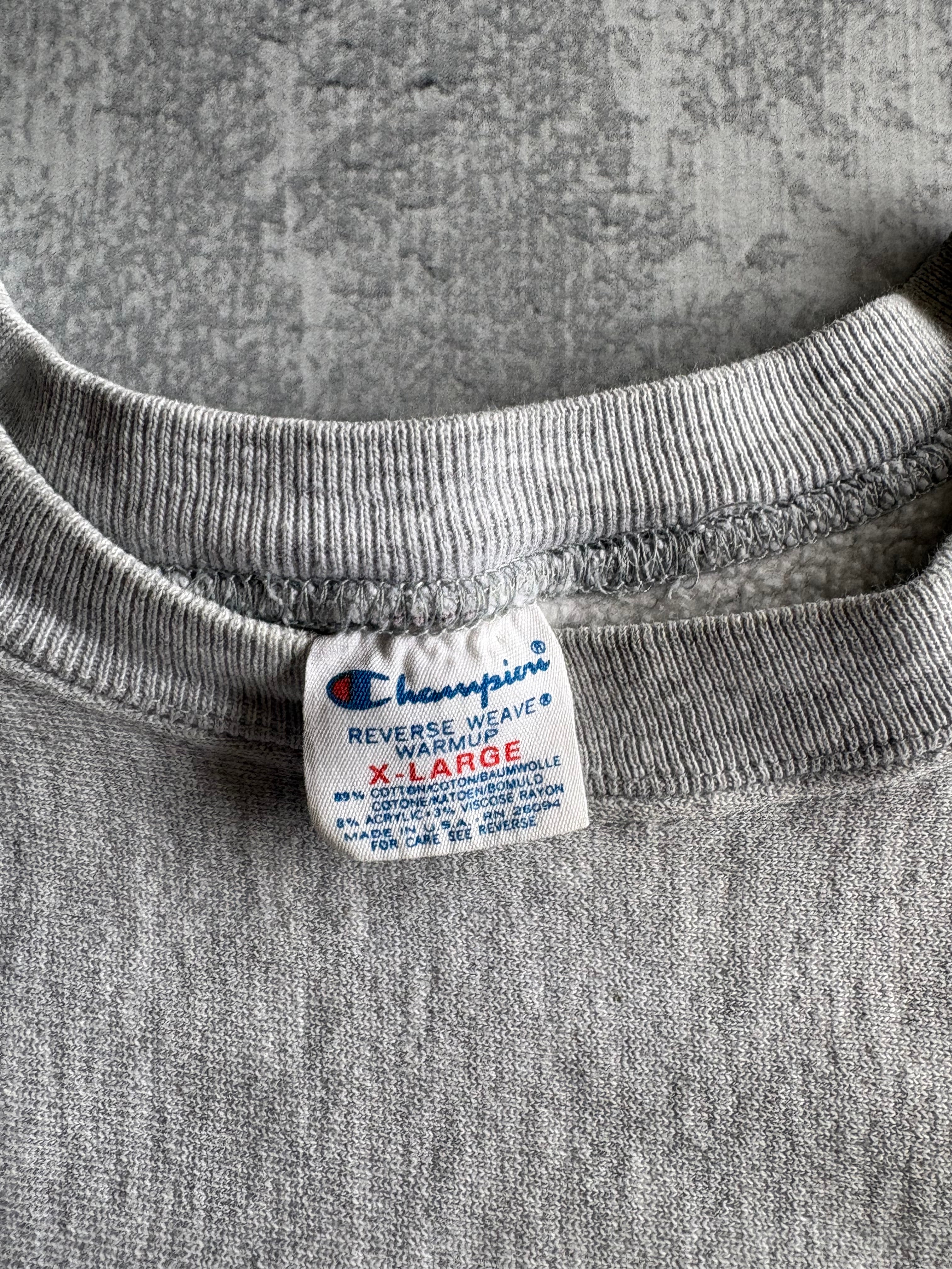 Vintage 90s Washington University Champion Reverse Weave Sweatshirt - XL