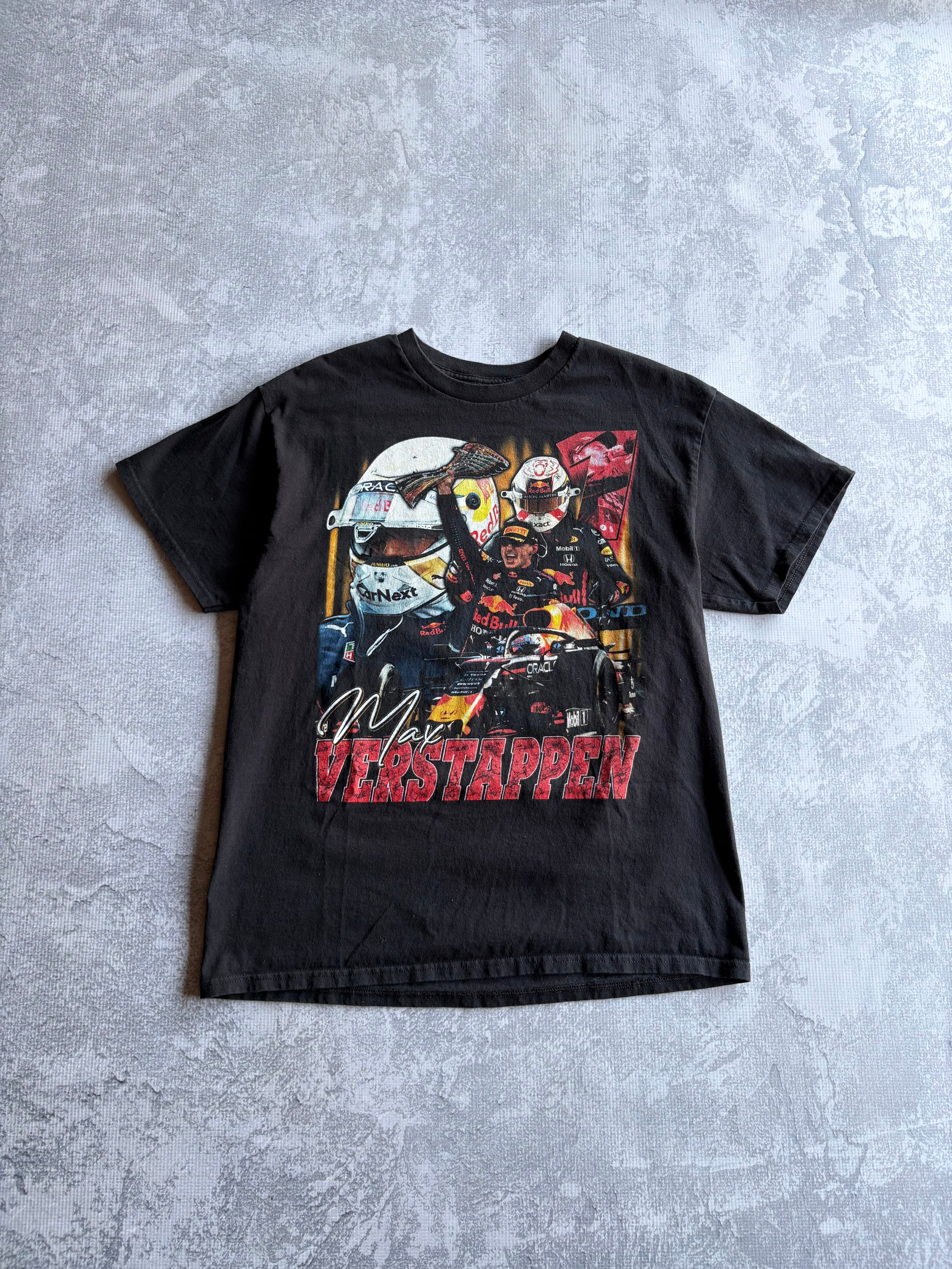 Vintage Style Max Verstappen Formula 1 Tee - L