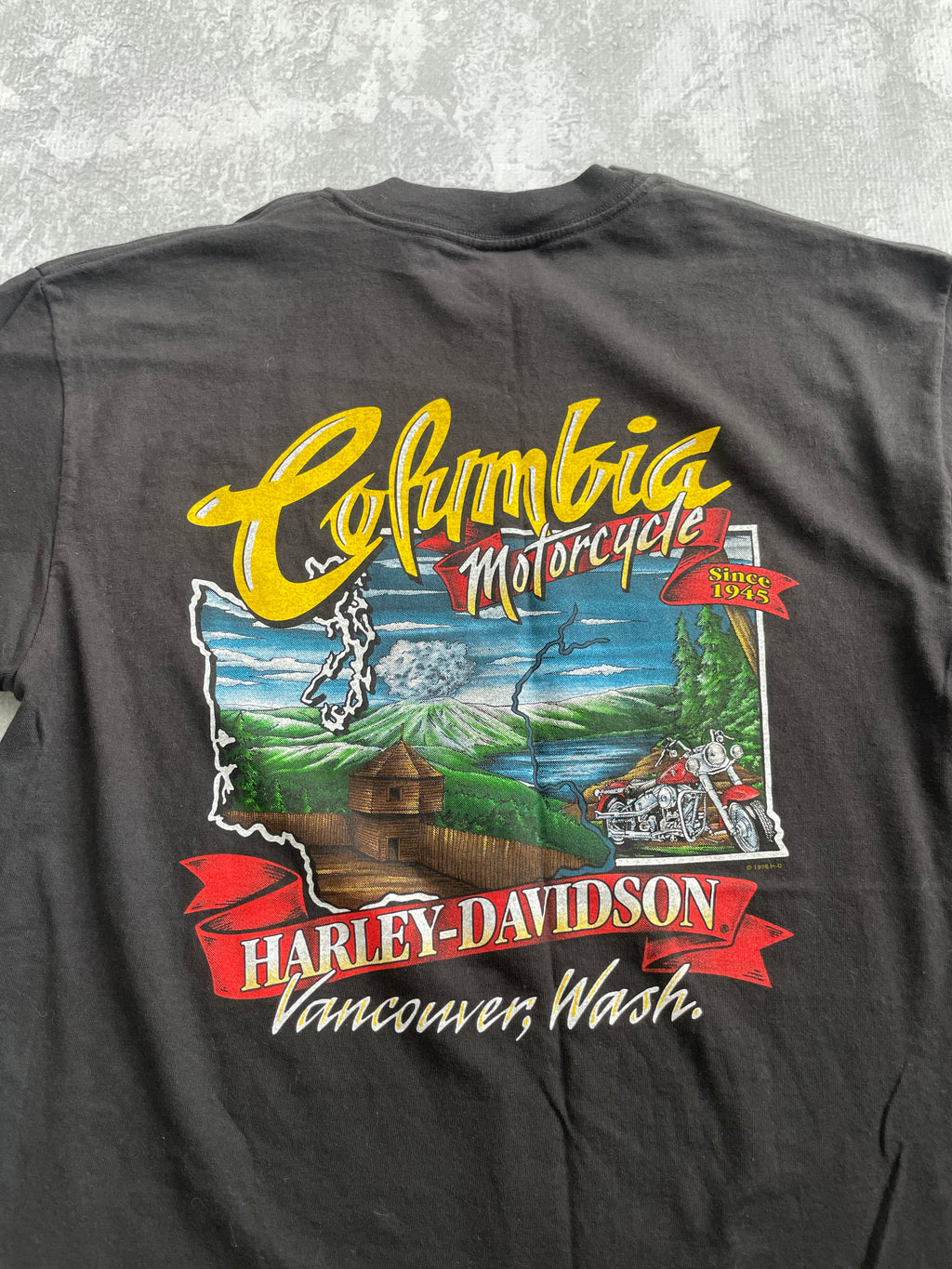 Vintage 2002 Harley Davidson I Got Mine Biker Tee Shirt - L