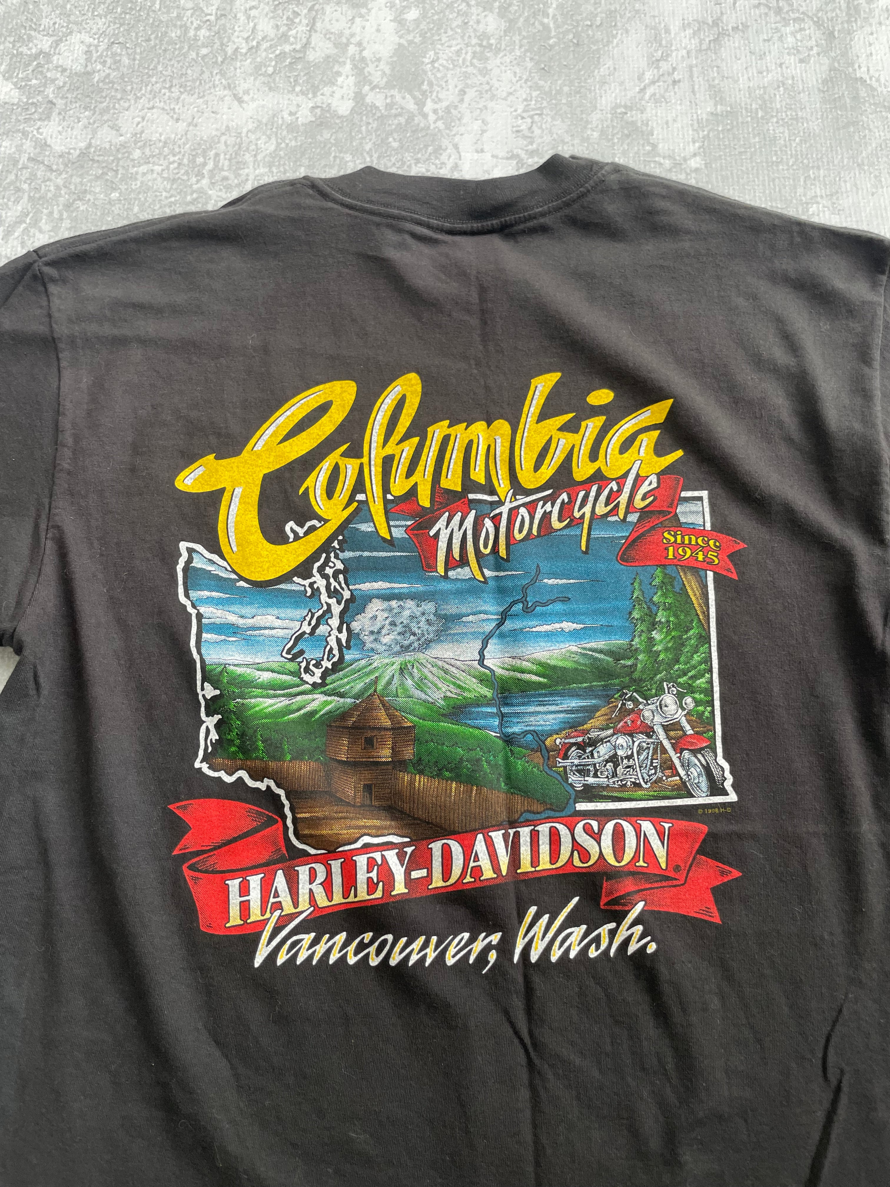 Vintage 2002 Harley Davidson I Got Mine Biker Tee Shirt - L