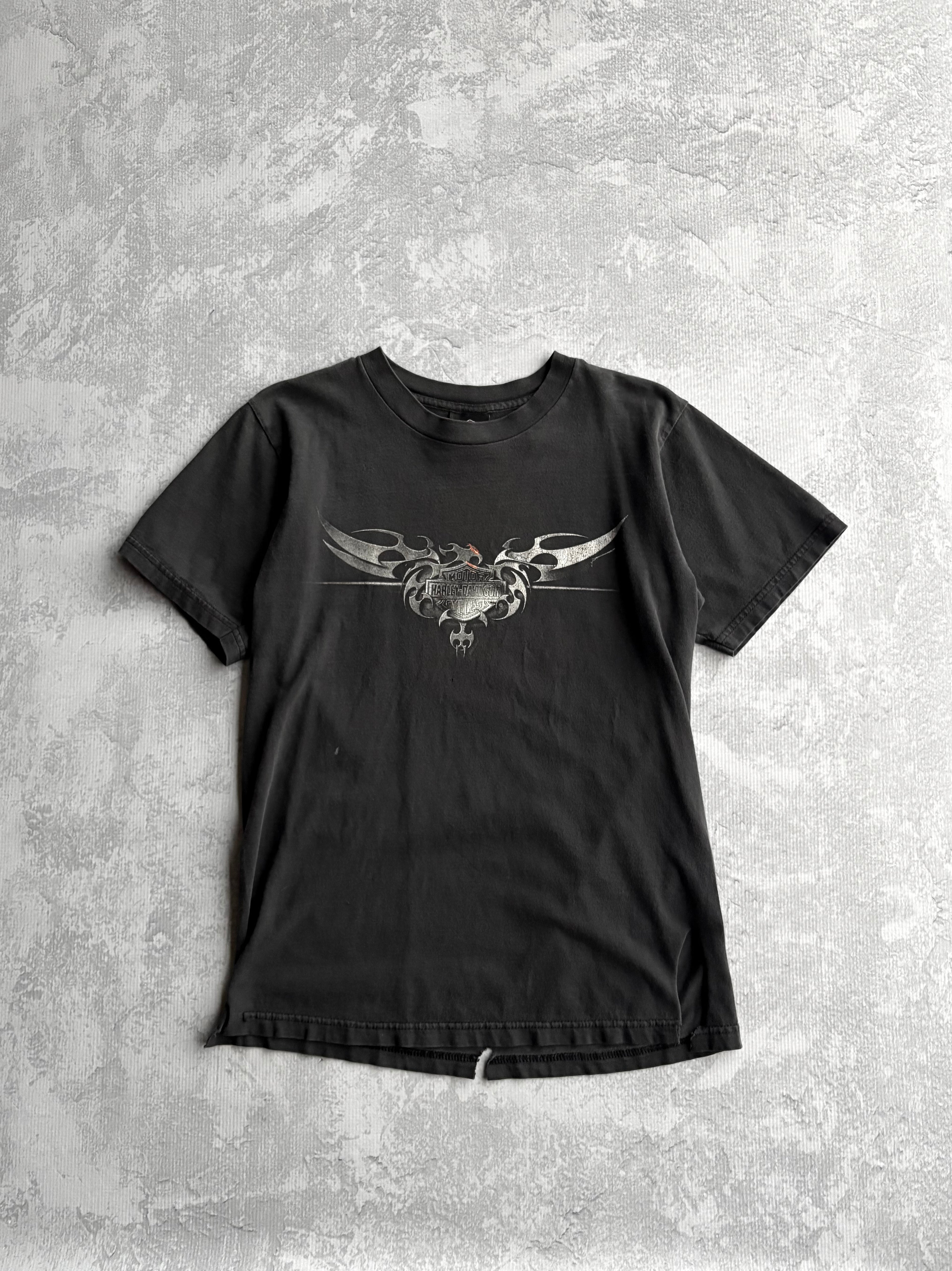 Vintage Harley Davidson Grunge Distressed Tee Shirt - M