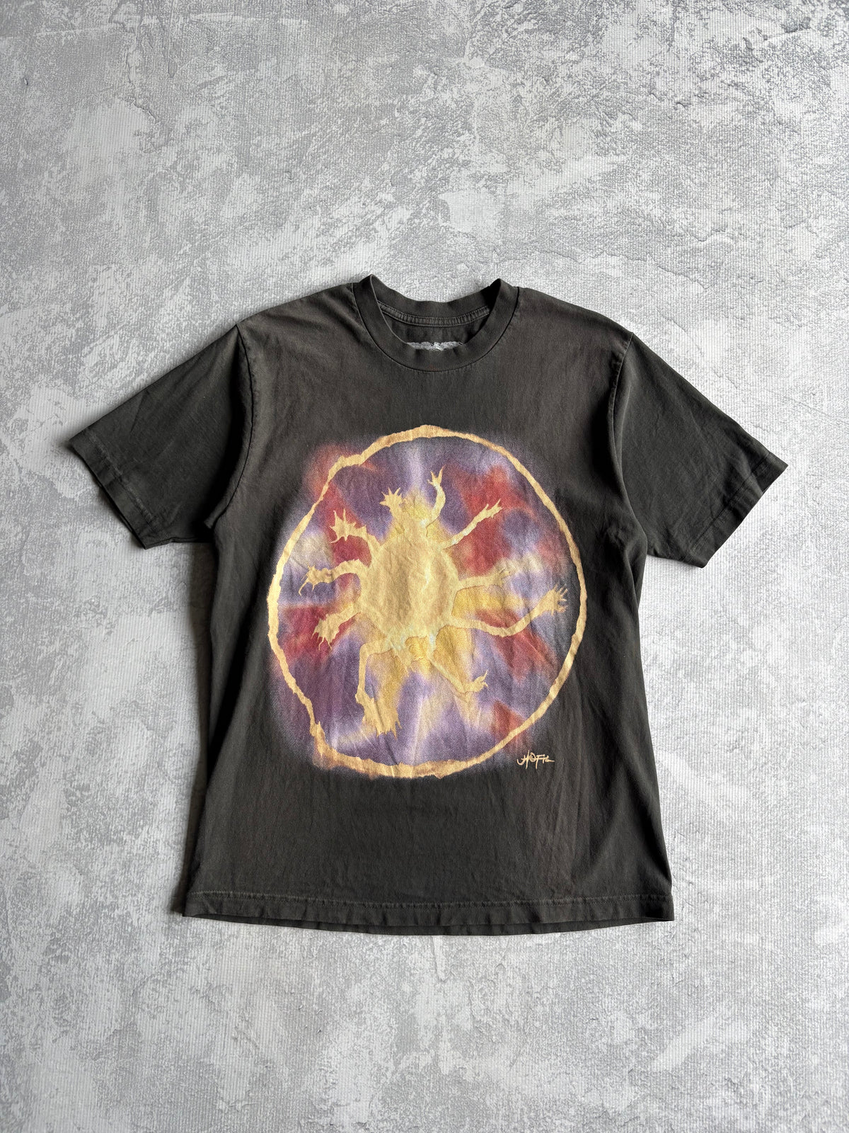 Travis Scott Cactus Jack Utopia Circus Maximus Tour Grey Tee Shirt - M