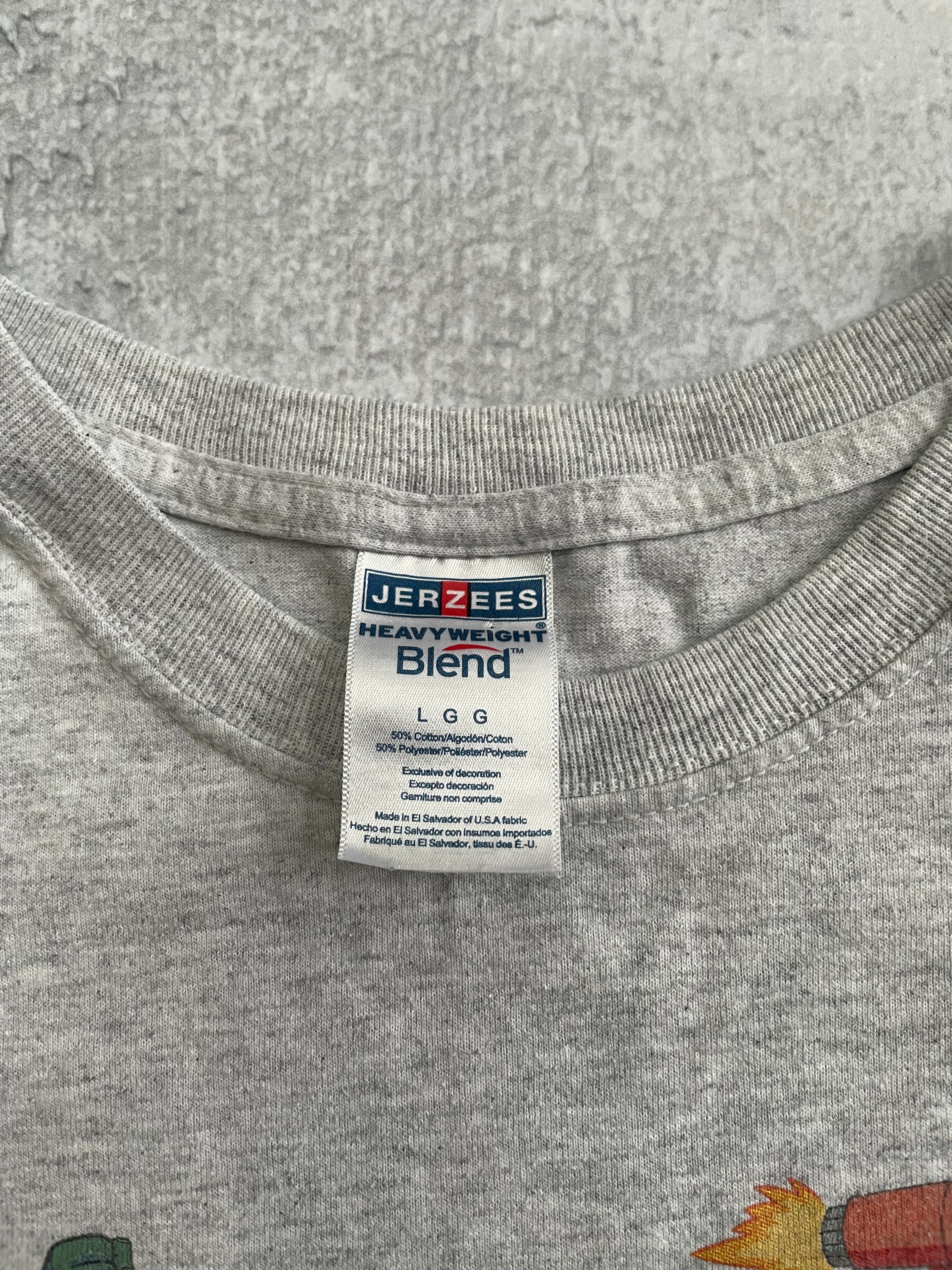 2014 The SpongeBob Movie Grey Tee Shirt - L