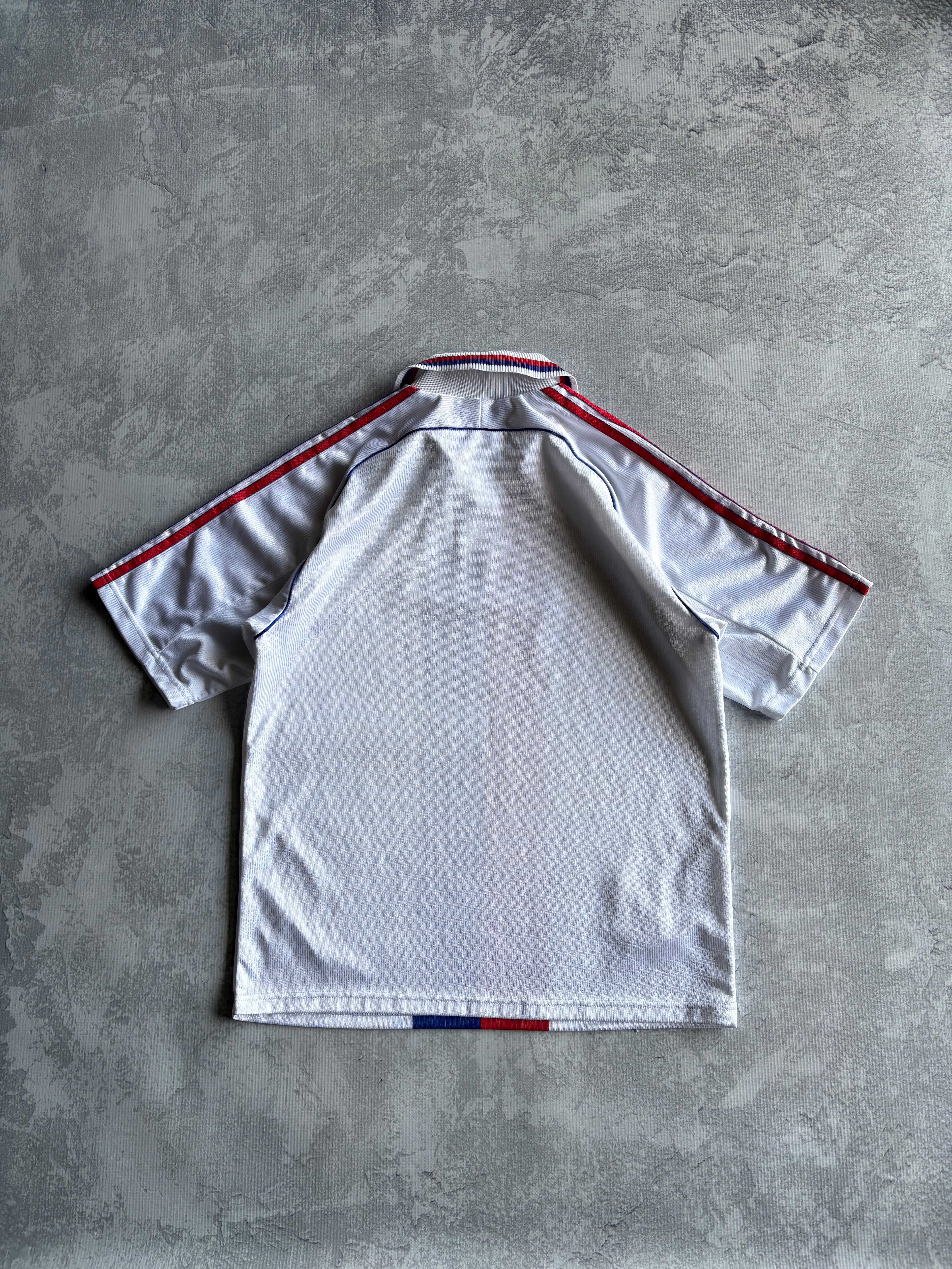 Vintage Adidas 1998-2000 Olympique Lyonnais Home Football Jersey - M