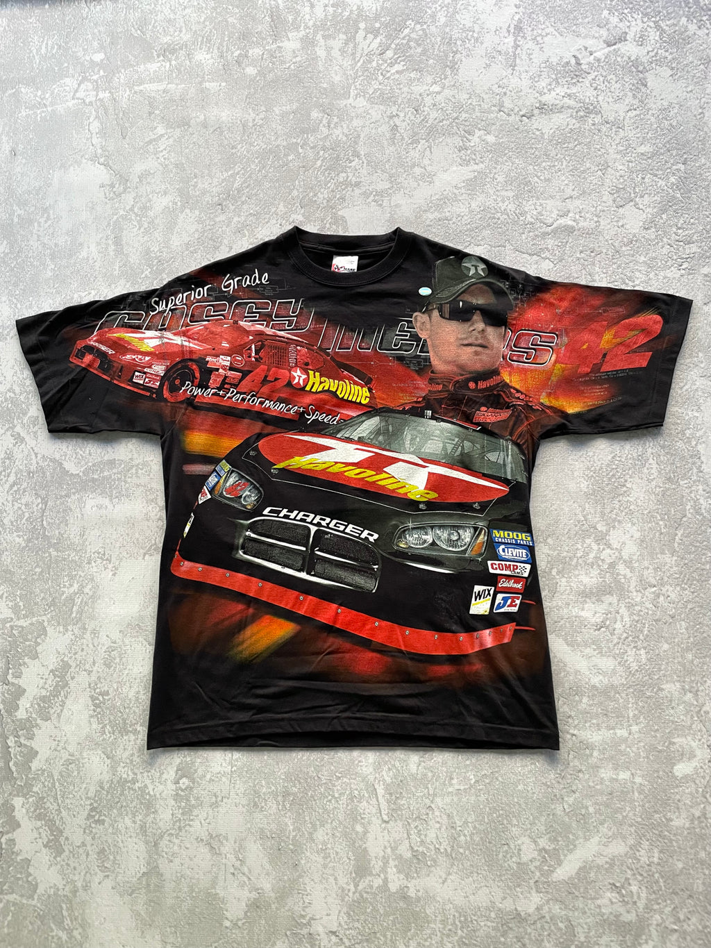 Vintage 2006 Chase Authentics Casey Mears Havoline Tee Shirt - L