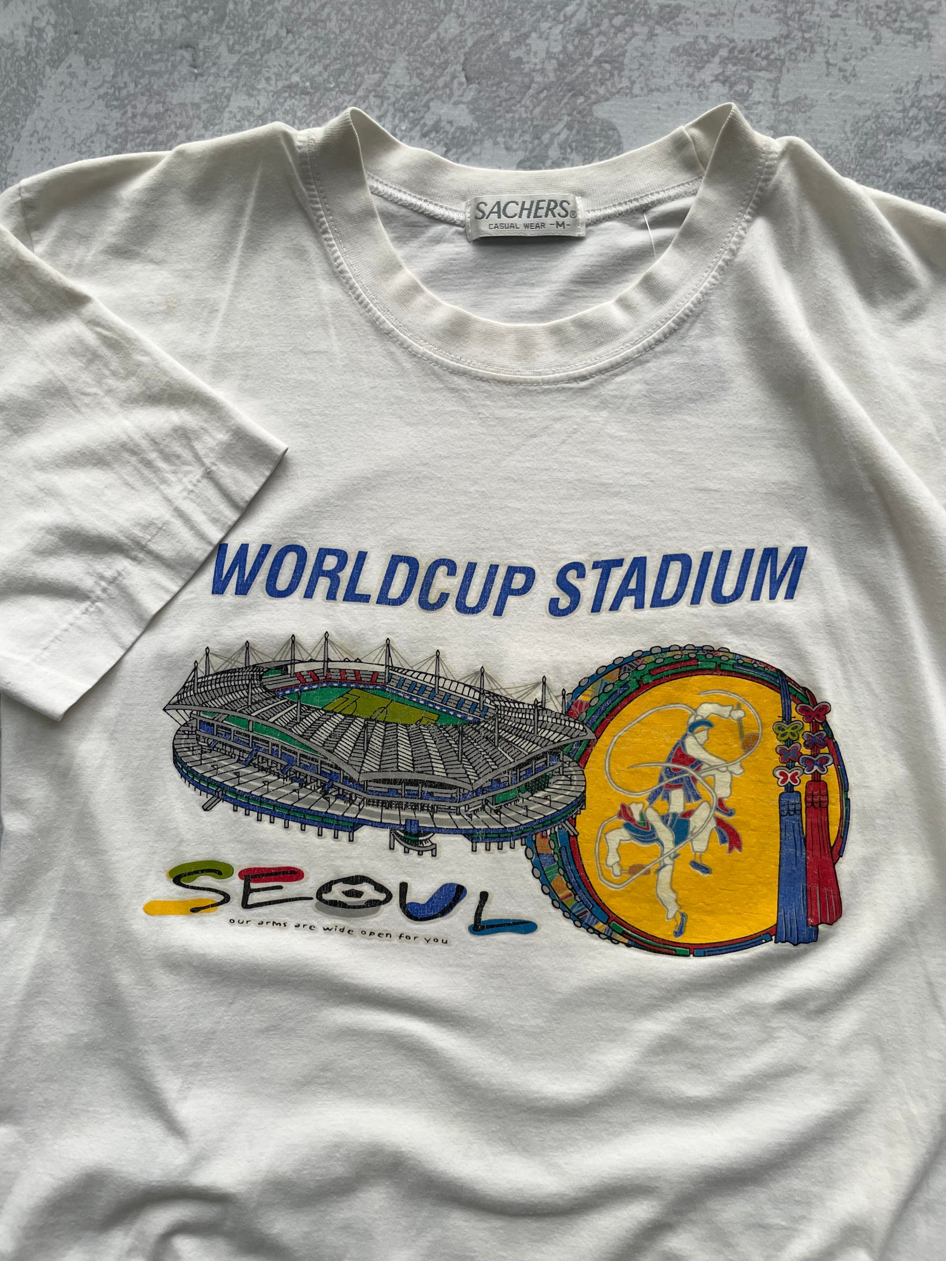 Vintage 2001 Seoul World Cup Stadium Promo Tee Shirt - M