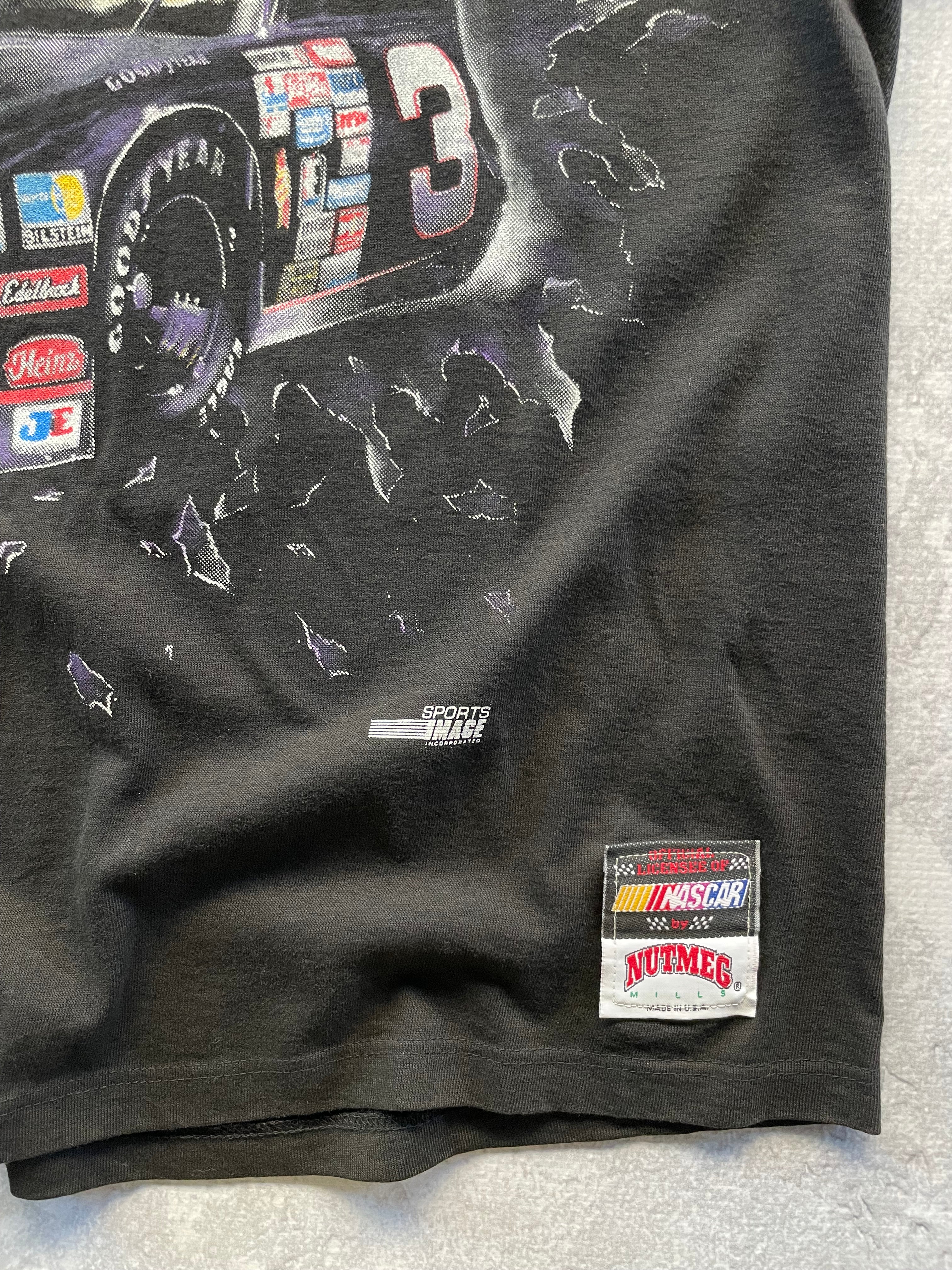 Vintage 90s Dale Earnhardt The Intimidator Breakthrough Tee Shirt - L