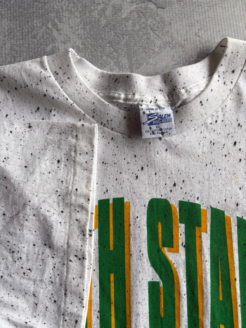 Vintage 1991 North Stars Stanley Cup Champions Salem Sportswear AOP Tee Shirt - XL
