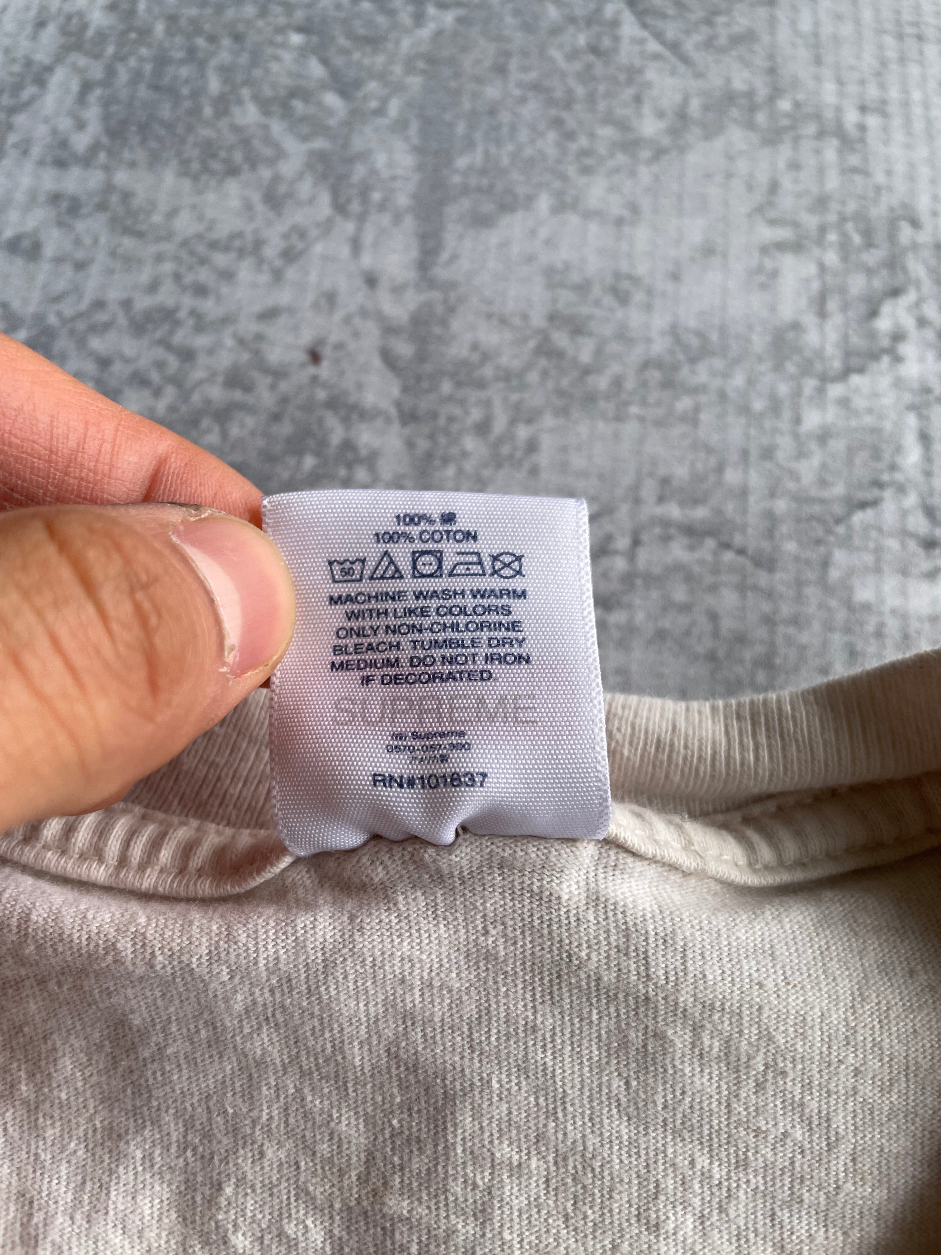 2021 Supreme Water Pistol Natural Tee Shirt - L