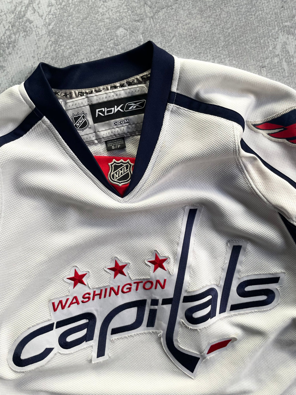 Vintage Reebok CCM Washington Capitals NHL Jersey
