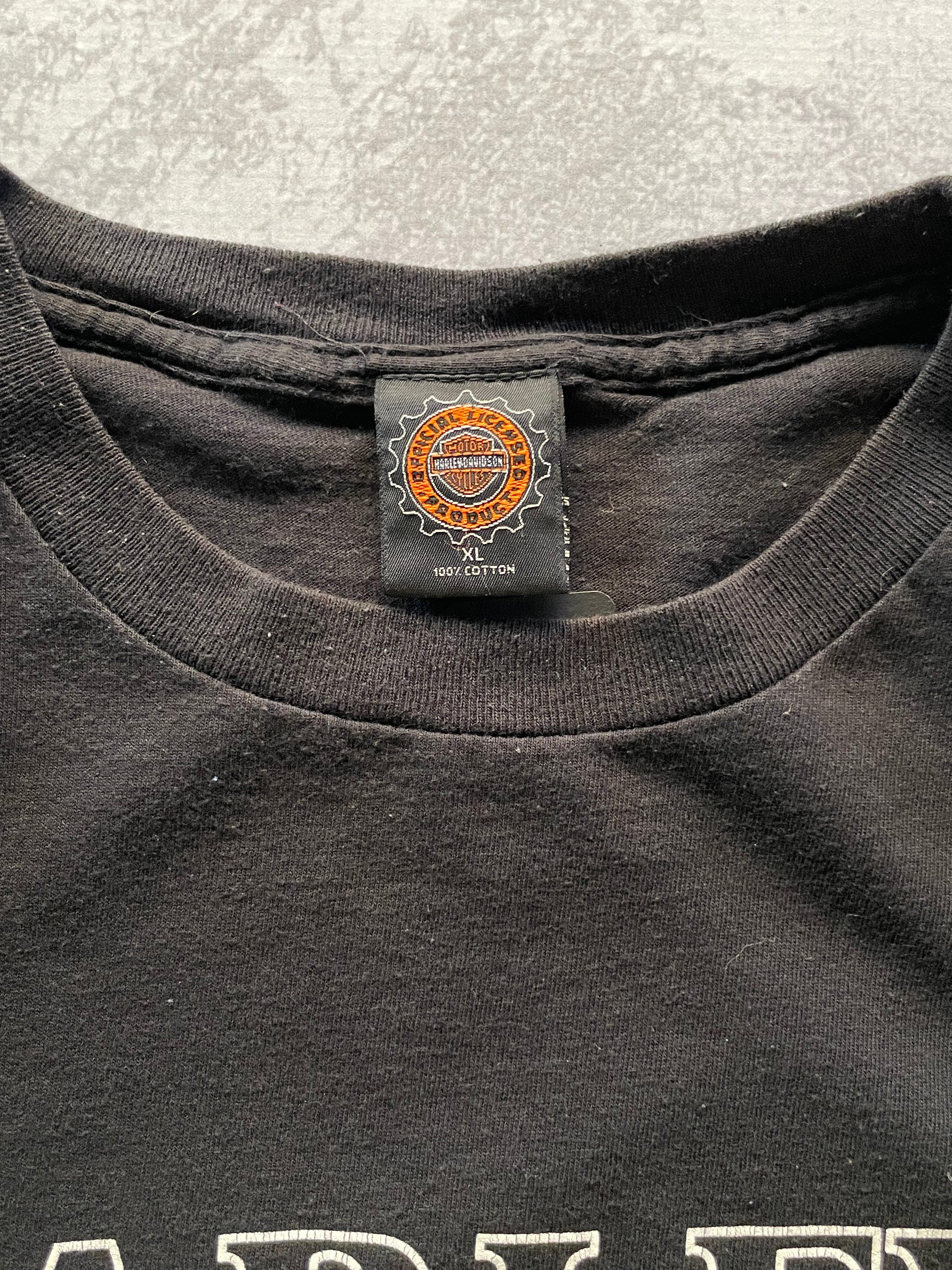 Vintage 1996 Harley Davidson Spell Out Tee Shirt - XL