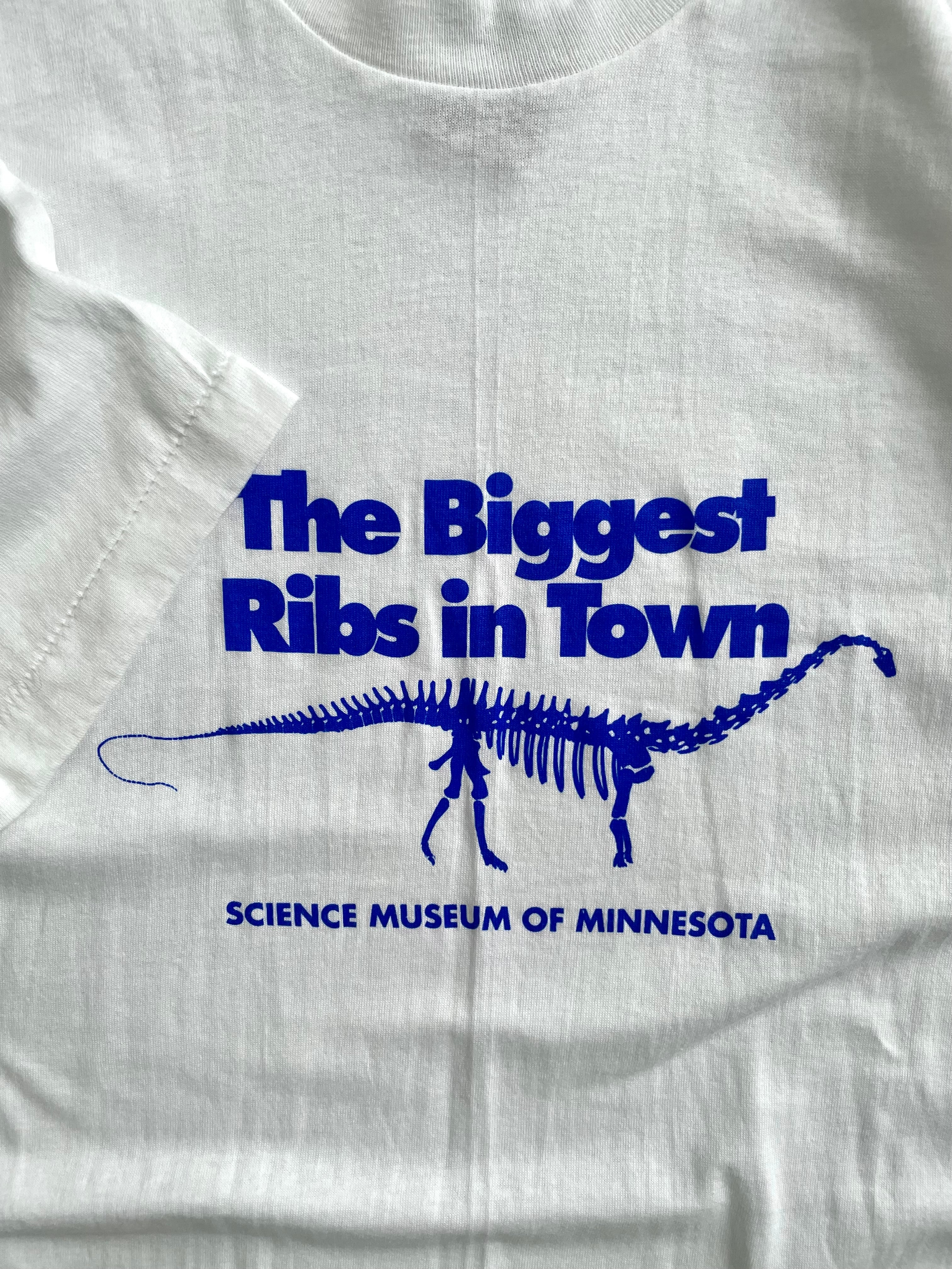 Vintage 90s Science Museum Minnesota Dinosaur Tee Shirt - XL