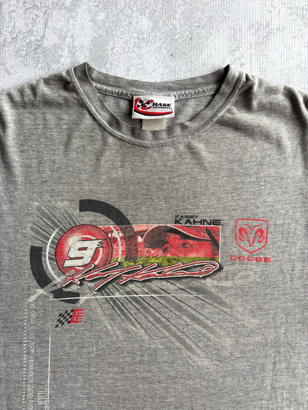 Vintage 2005 Chase Authentics Kasey Kahne Face the Future Tee Shirt - L