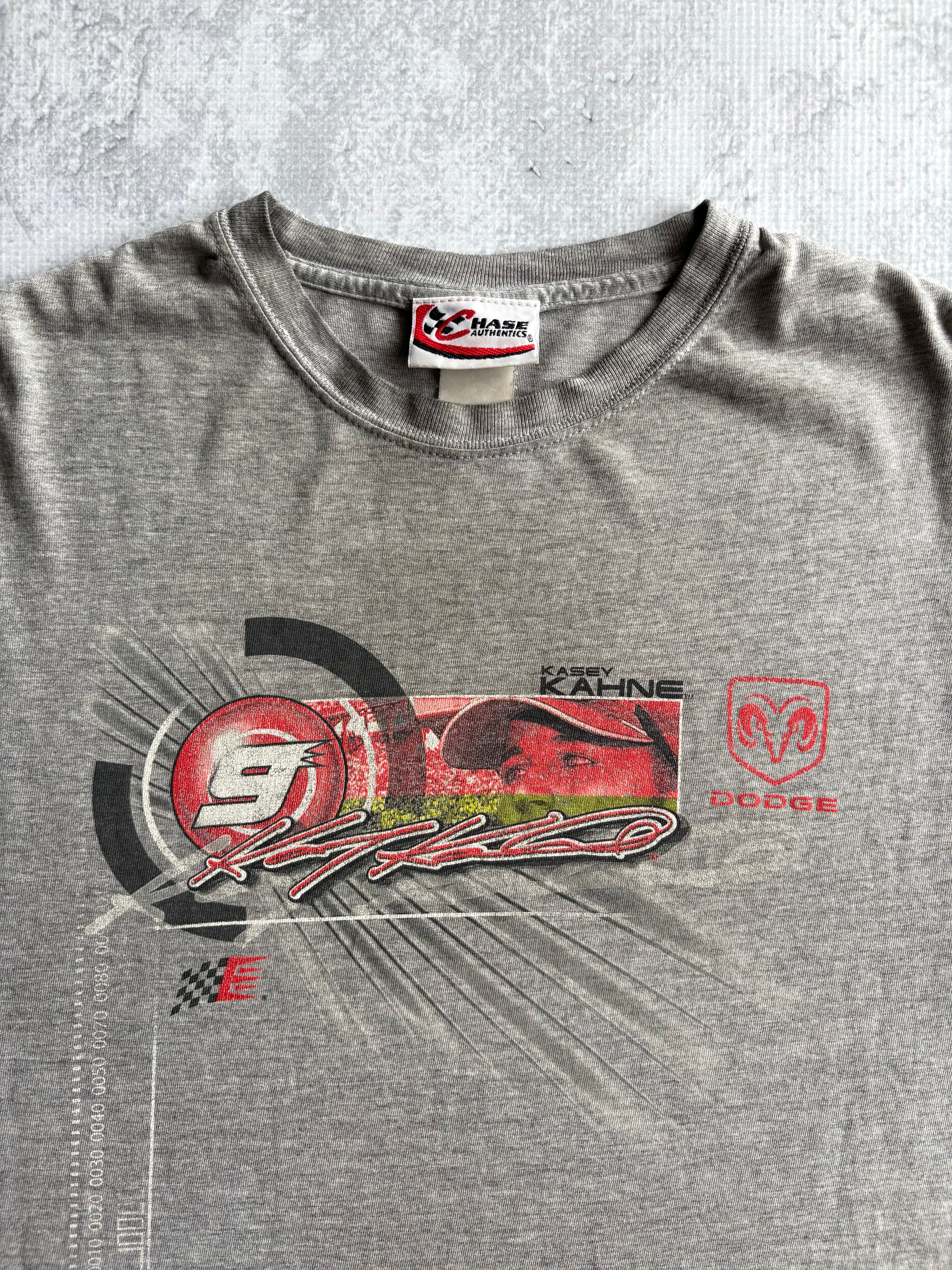 Vintage 2005 Chase Authentics Kasey Kahne Face the Future Tee Shirt - L