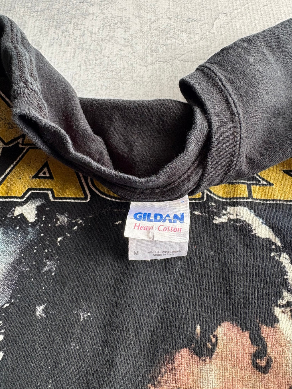 Vintage 2009 Michael Jackson Rap Memorial Black Tee Shirt - M