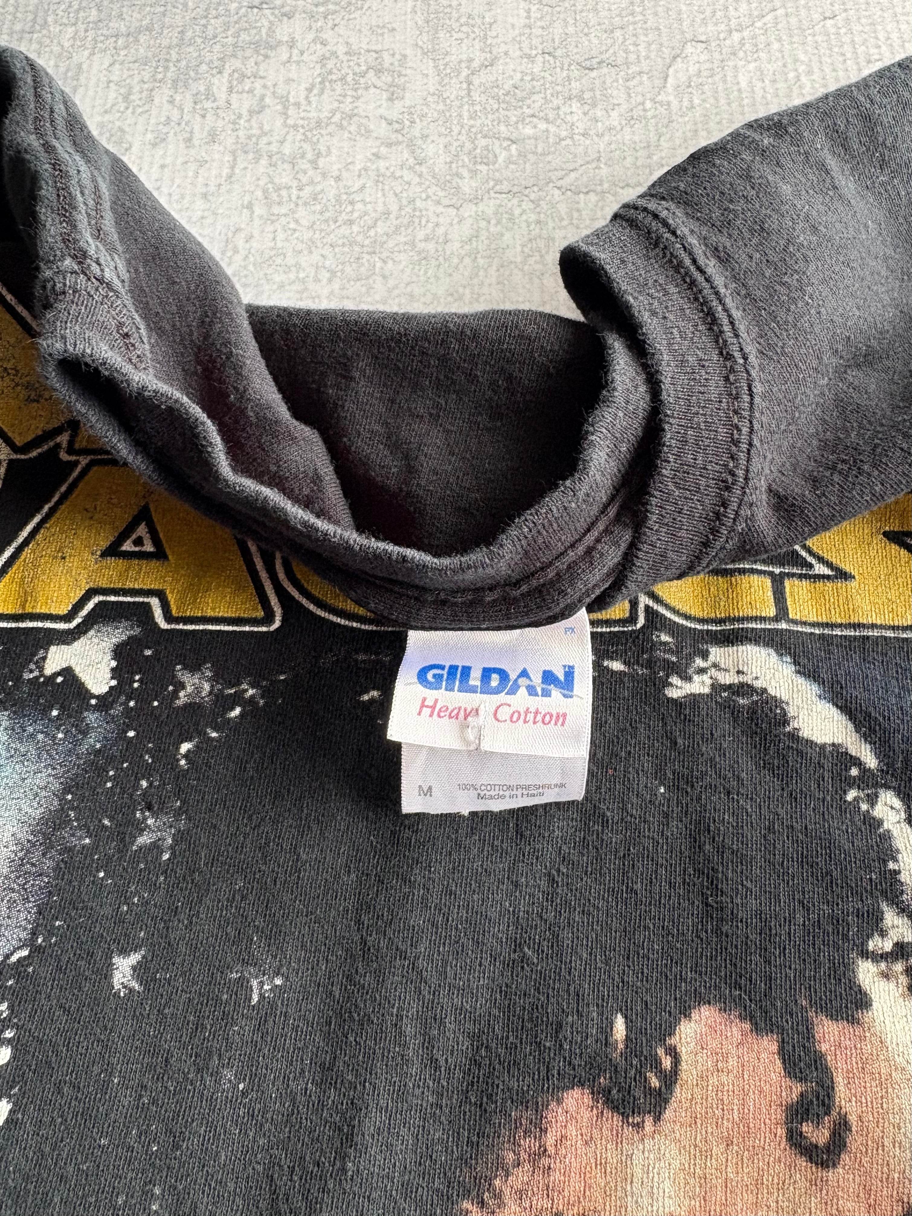 Vintage 2009 Michael Jackson Rap Memorial Black Tee Shirt - M