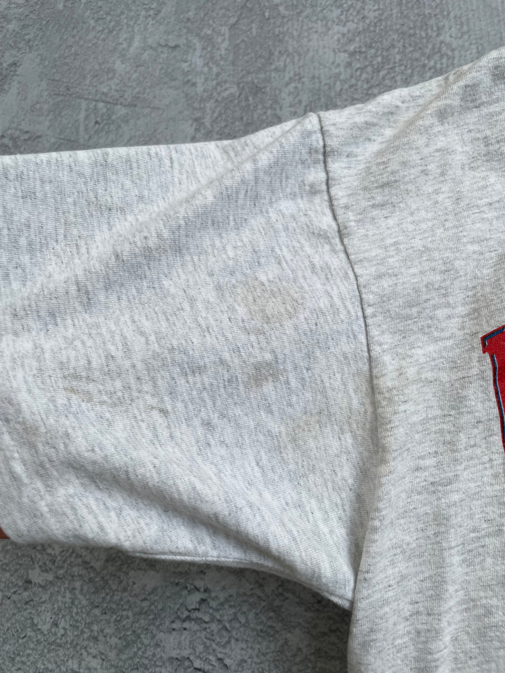 Vintage 1991 Minnesota Twins MLB Logo 7 Big Print Grey Tee Shirt - XL