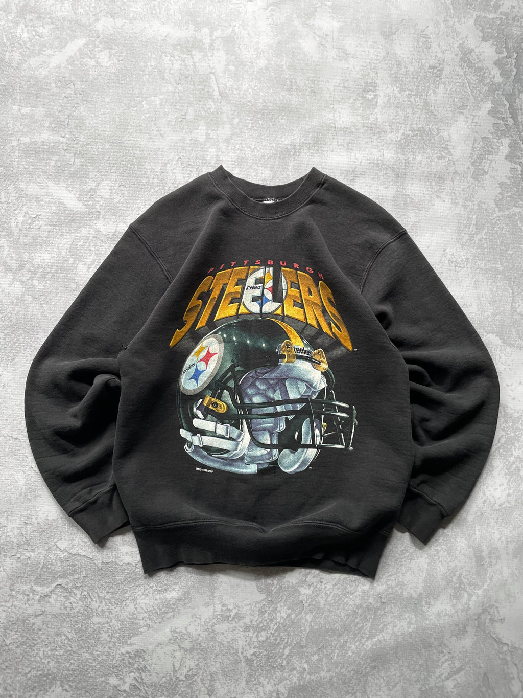 Vintage 1995 Salem Sportswear NFL Pittsburgh Steelers Crewneck Sweatshirt - M