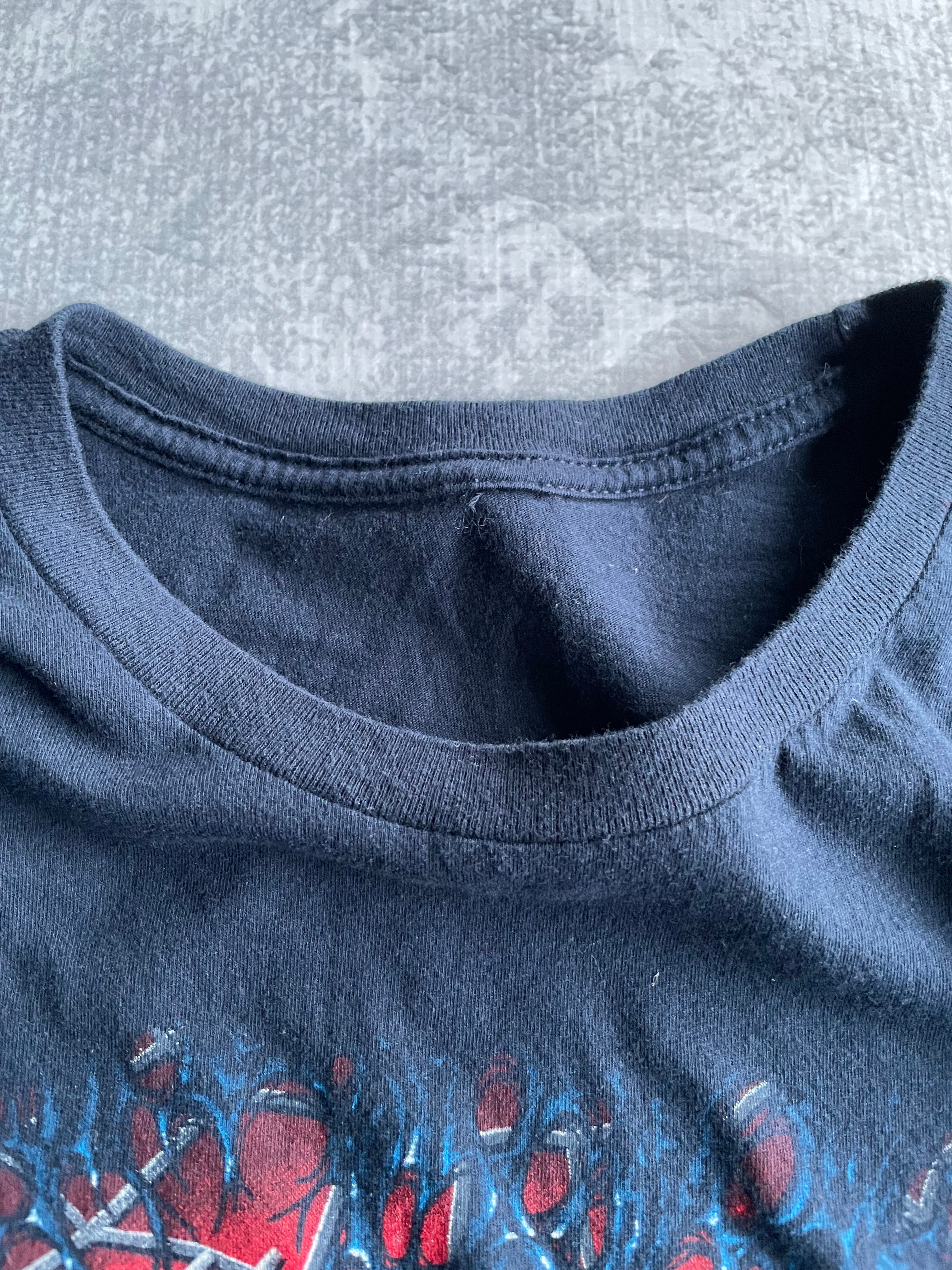 Y2k Spiderman Venom Navy Tee Shirt - XL