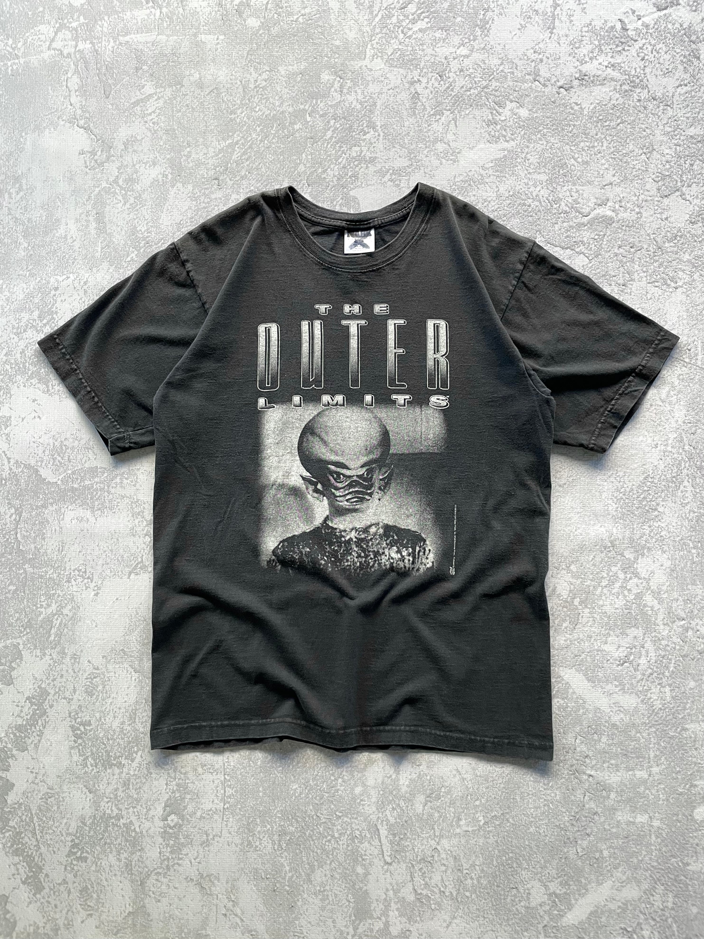 Vintage 1997 The Outer Limits Tv Show Alien Tee Shirt - L