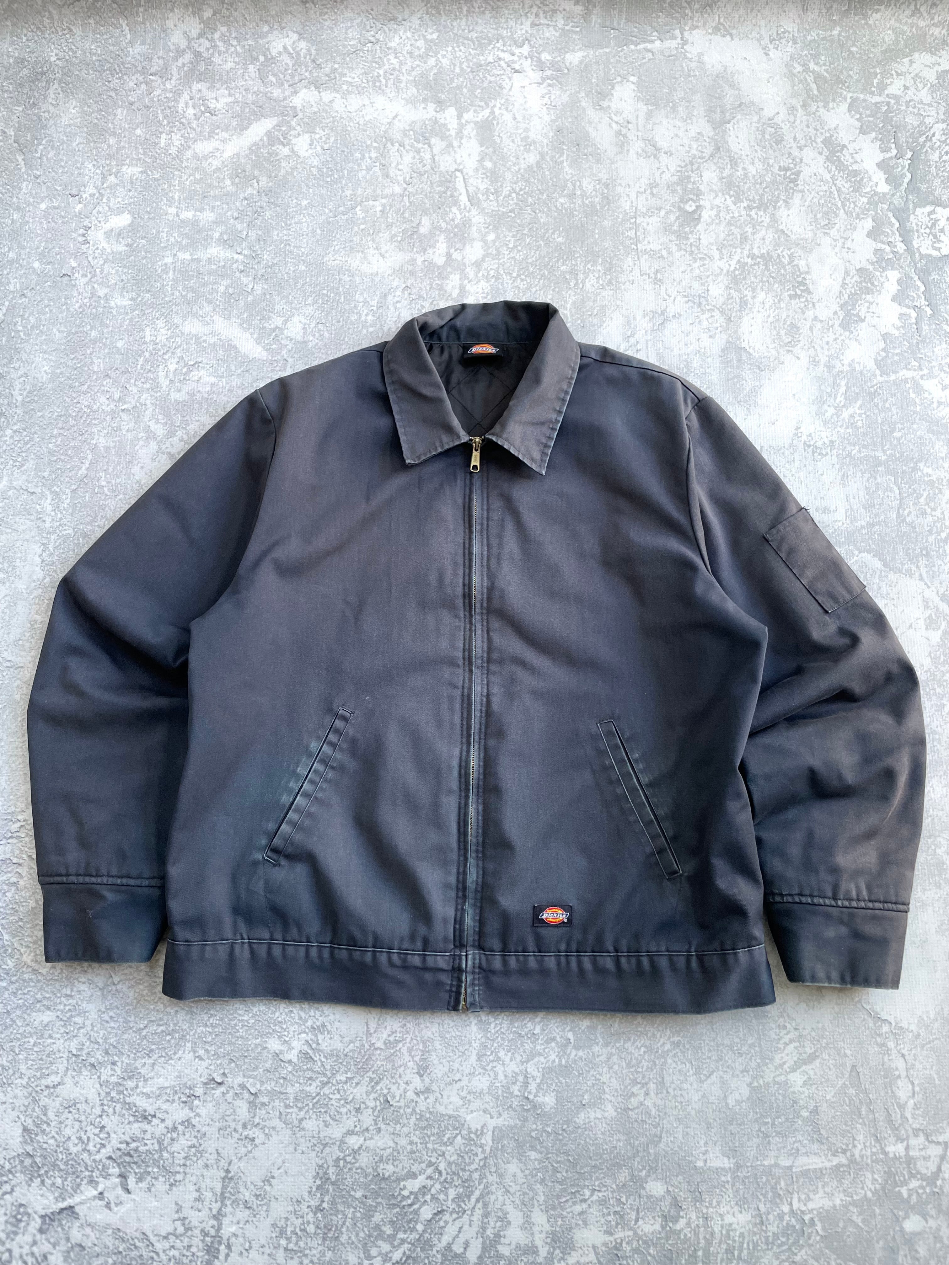 Vintage Dickies Faded Navy Canvas Worker Jacket - XLT