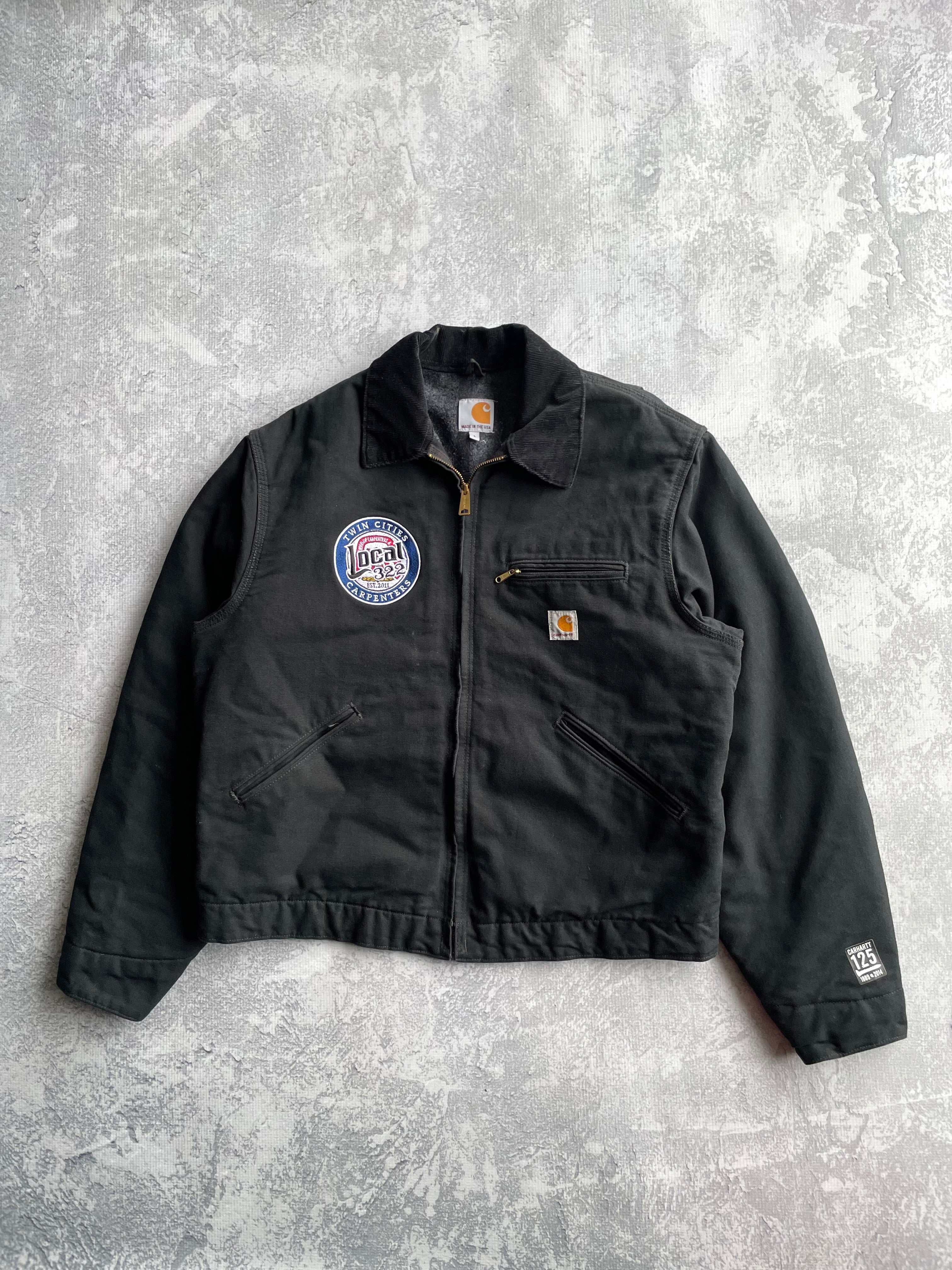Rare Carhartt Detroit Blanket Lined 125th Anniversary Jacket J001 - L