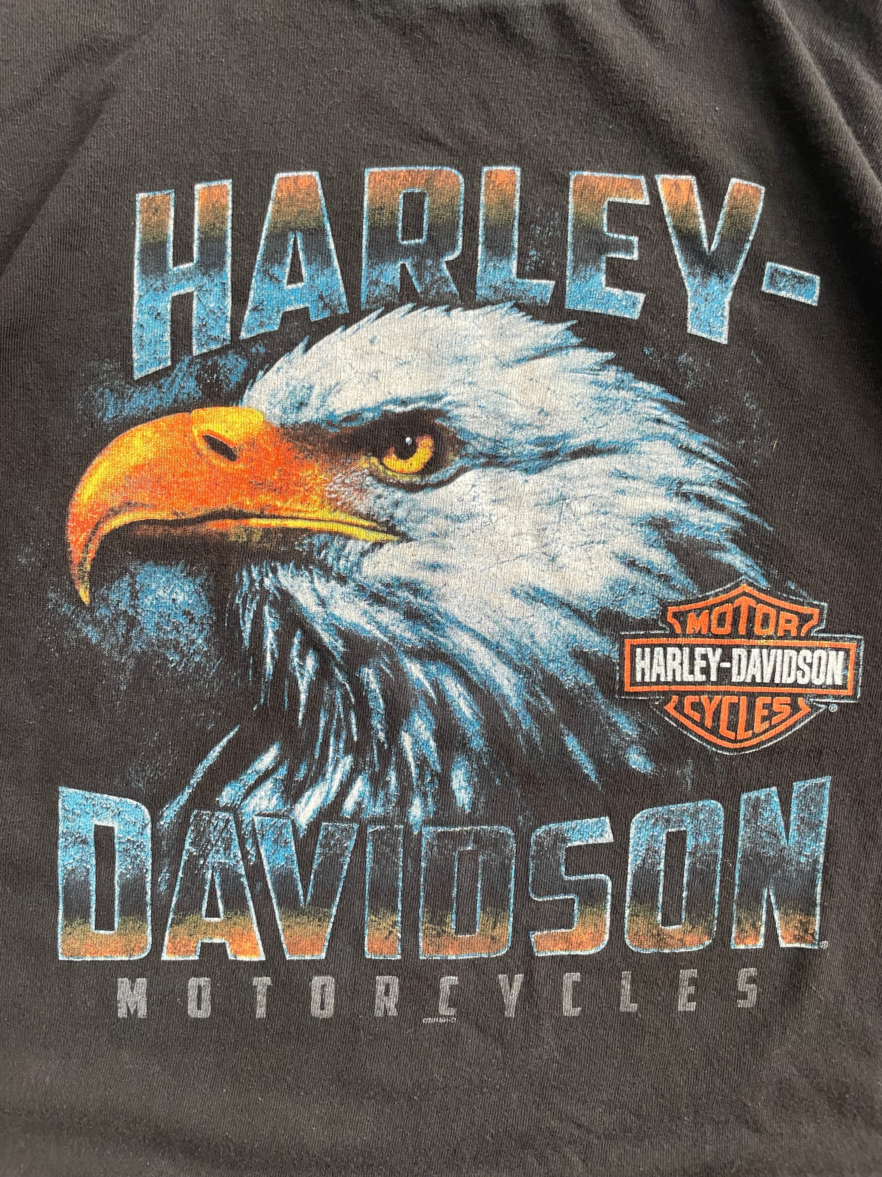 2015 Harley Davidson Logo Eagle Minnesota Tee Shirt - XL