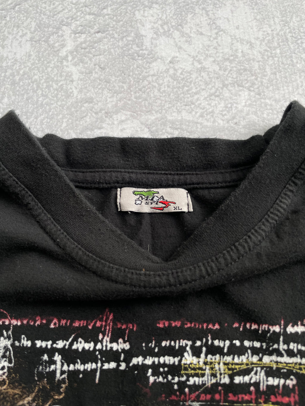 Vintage 2000s Leonardo Da Vinci Art Tee Shirt - XL