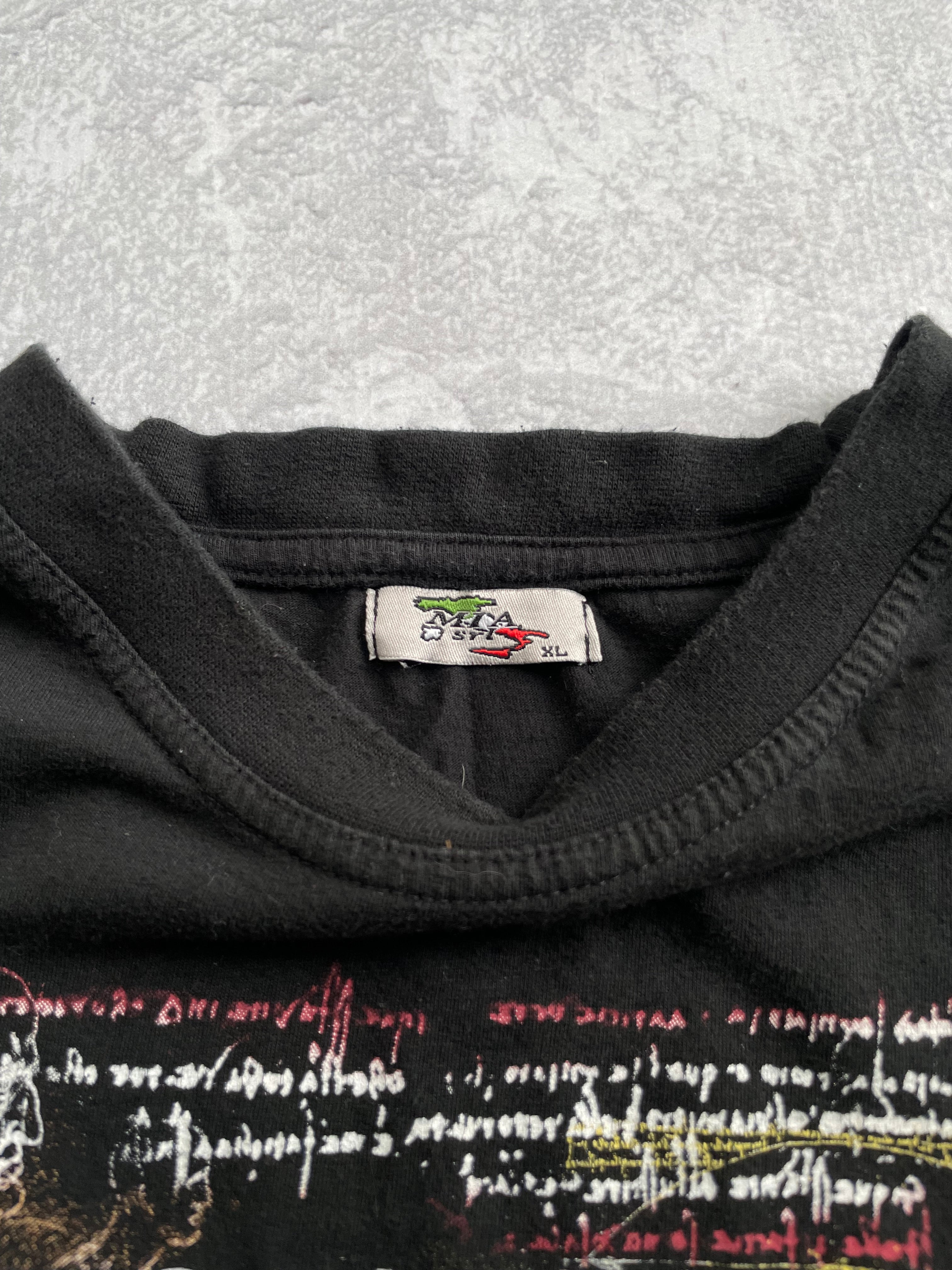 Vintage 2000s Leonardo Da Vinci Art Tee Shirt - XL