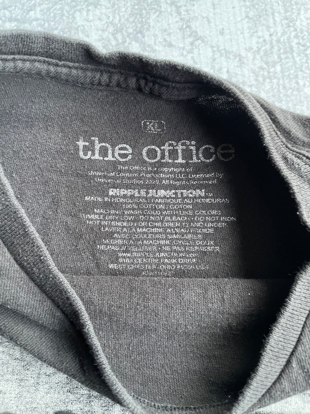 2005 The Office TV Show Promo Tee Shirt - XL