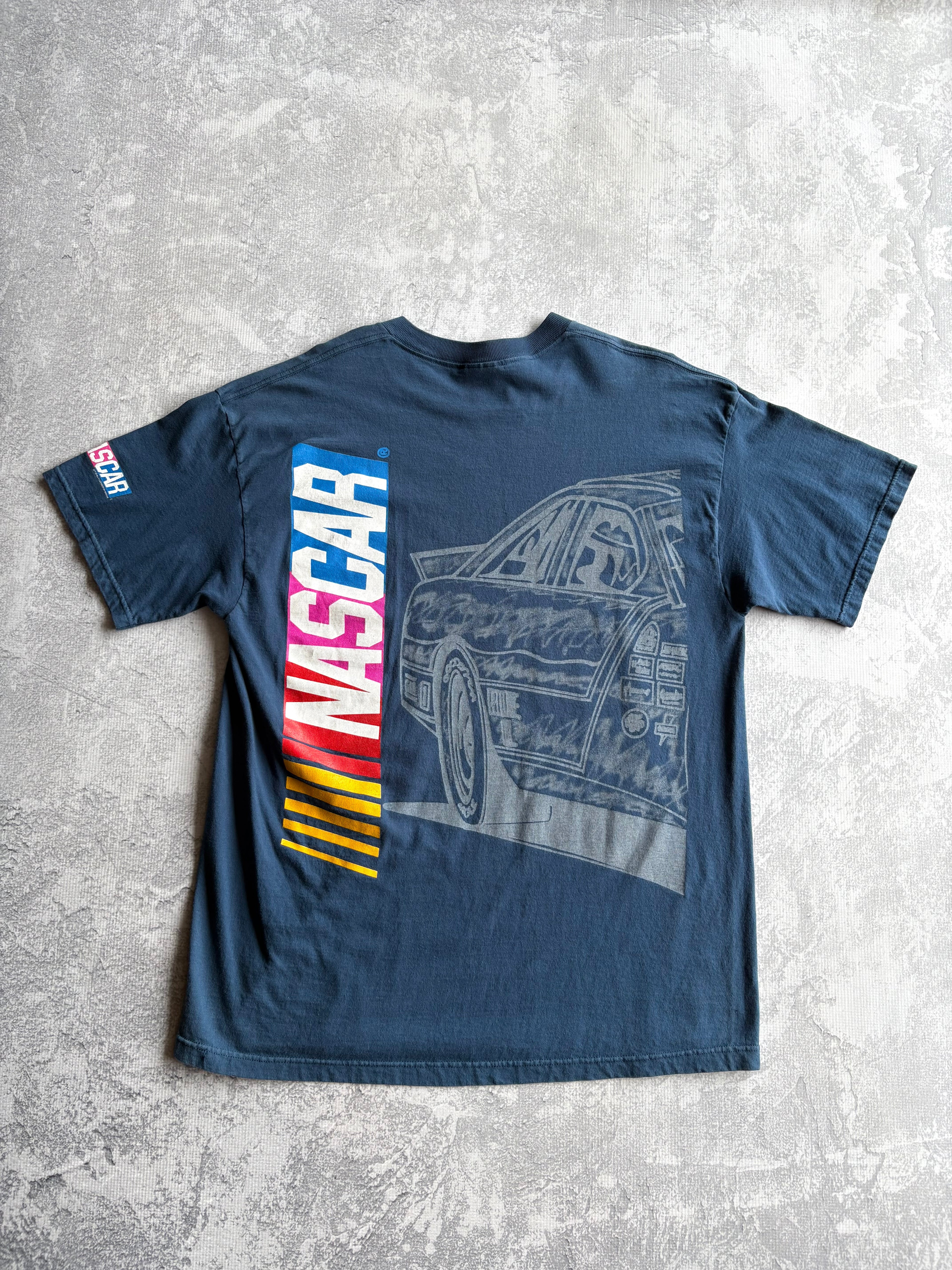 Vintage 90s See Ya!! On Race Day AOP Tee Shirt - XL