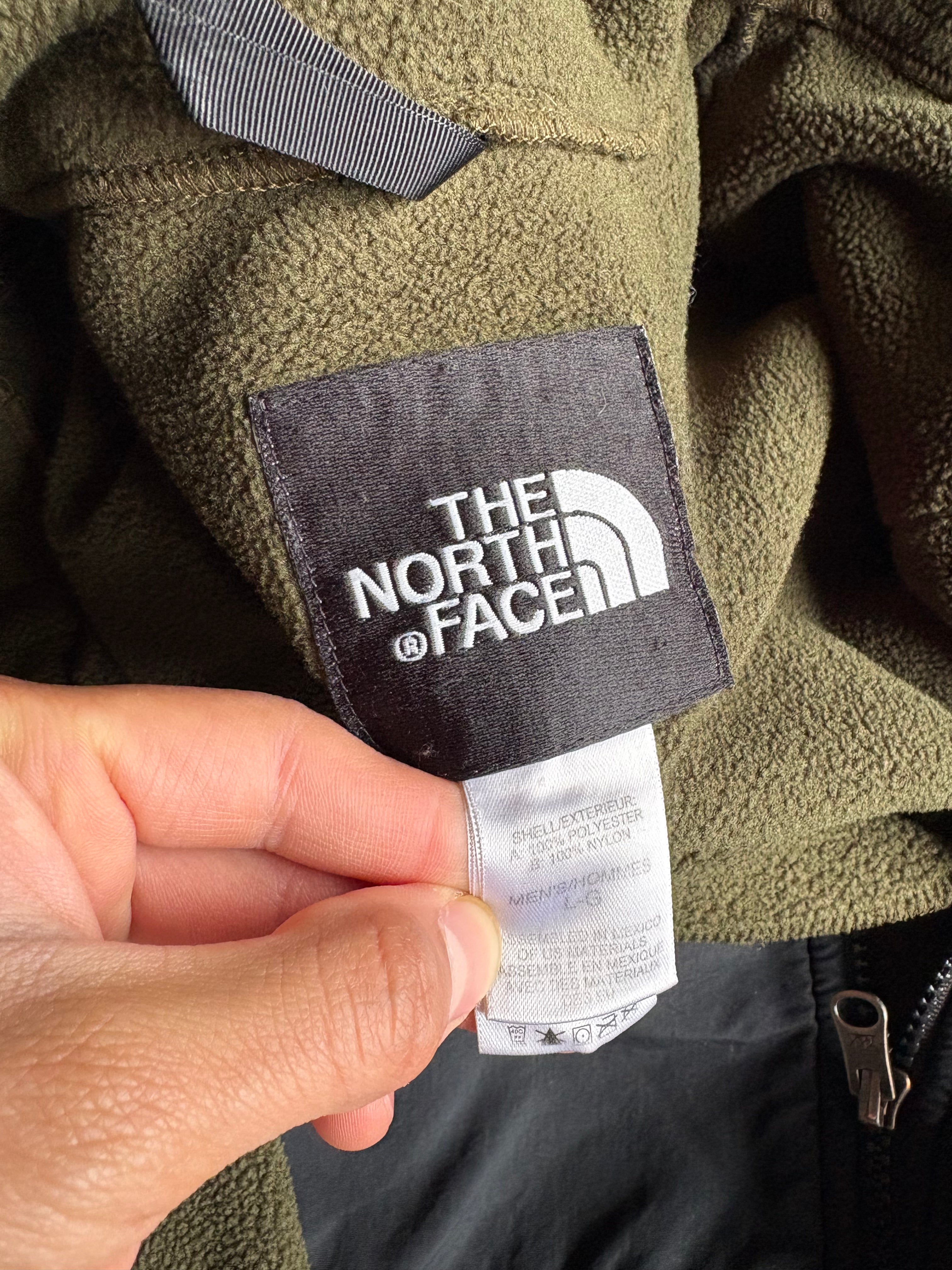 Vintage 90s The North Face Denali Green Fleece Jacket - L