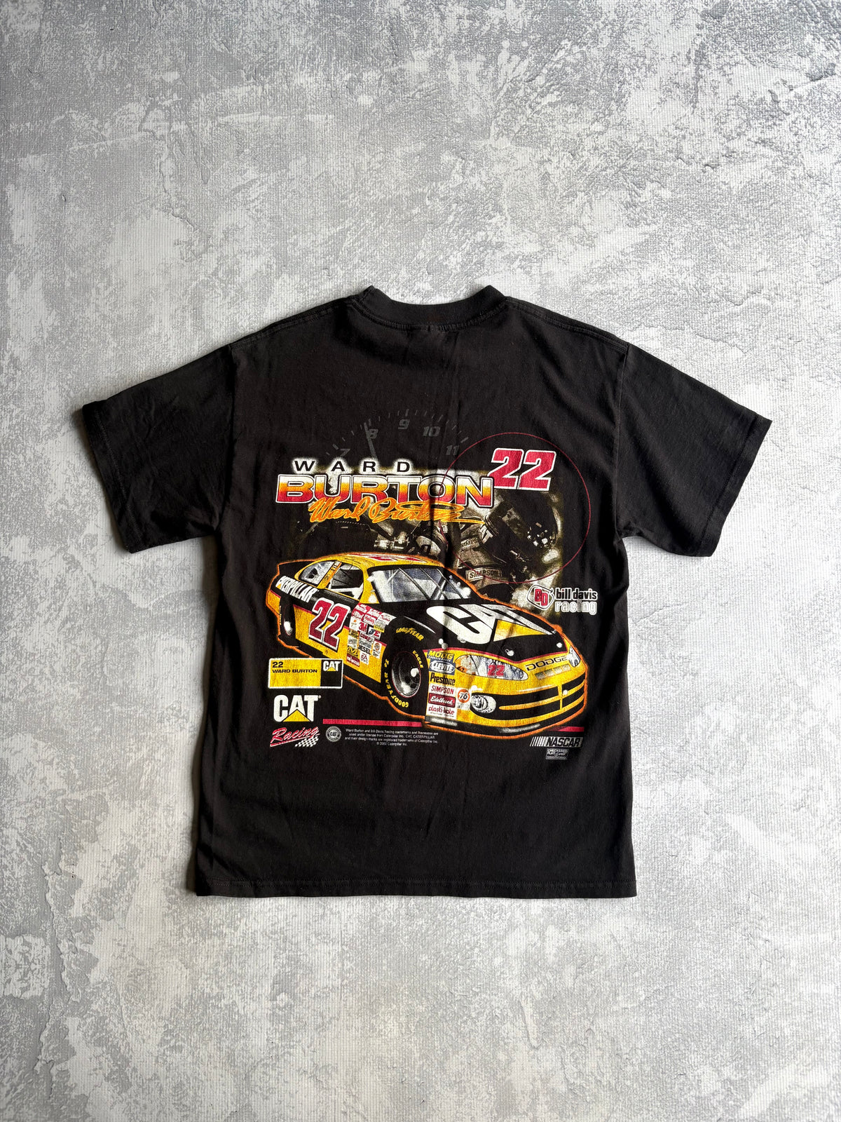 Vintage 2000s NASCAR Ward Burton Racing Tee Shirt - M