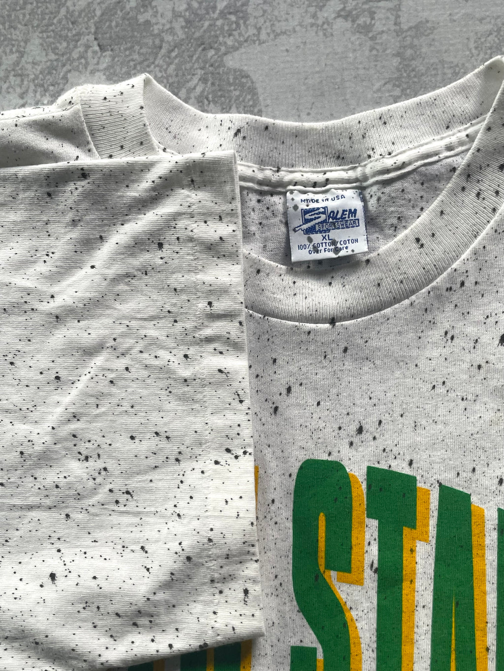 Vintage 1991 North Stars Stanley Cup Champions Salem Sportswear AOP Tee Shirt
- XL