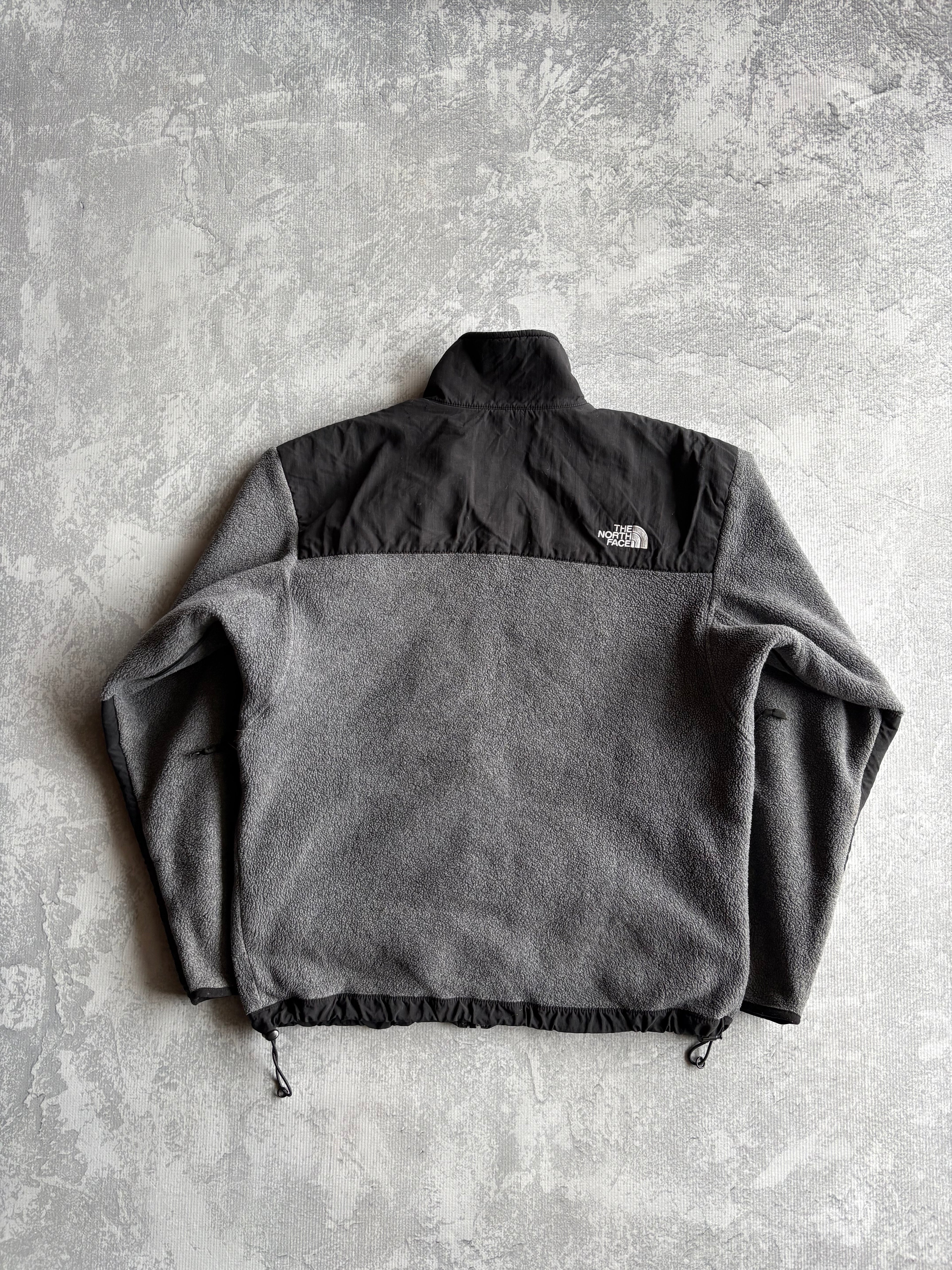 Vintage 90s The North Face Denali Grey Fleece Jacket - M