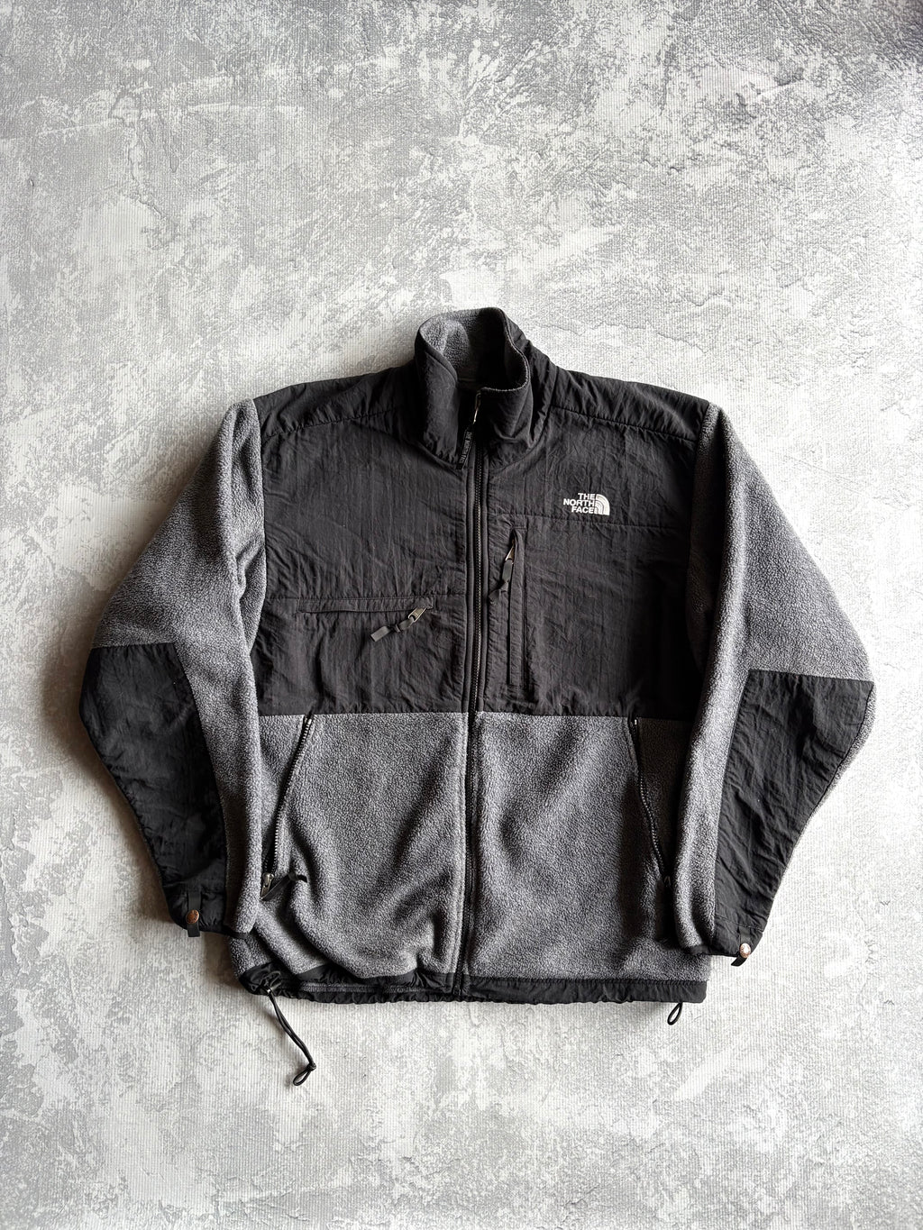 Vintage 90s The North Face Denali Grey Fleece Jacket - L
