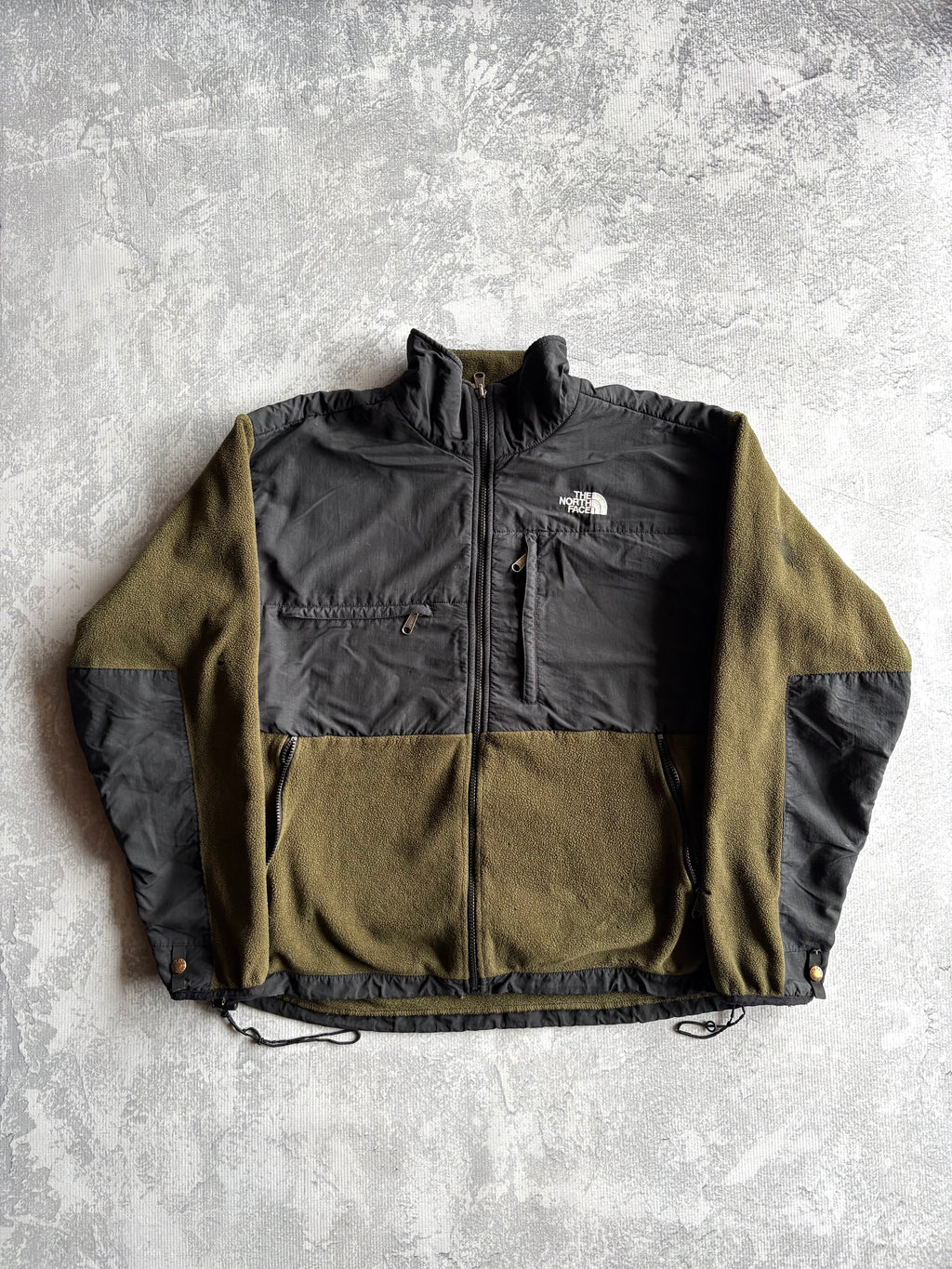 Vintage 90s The North Face Denali Green Fleece Jacket - L