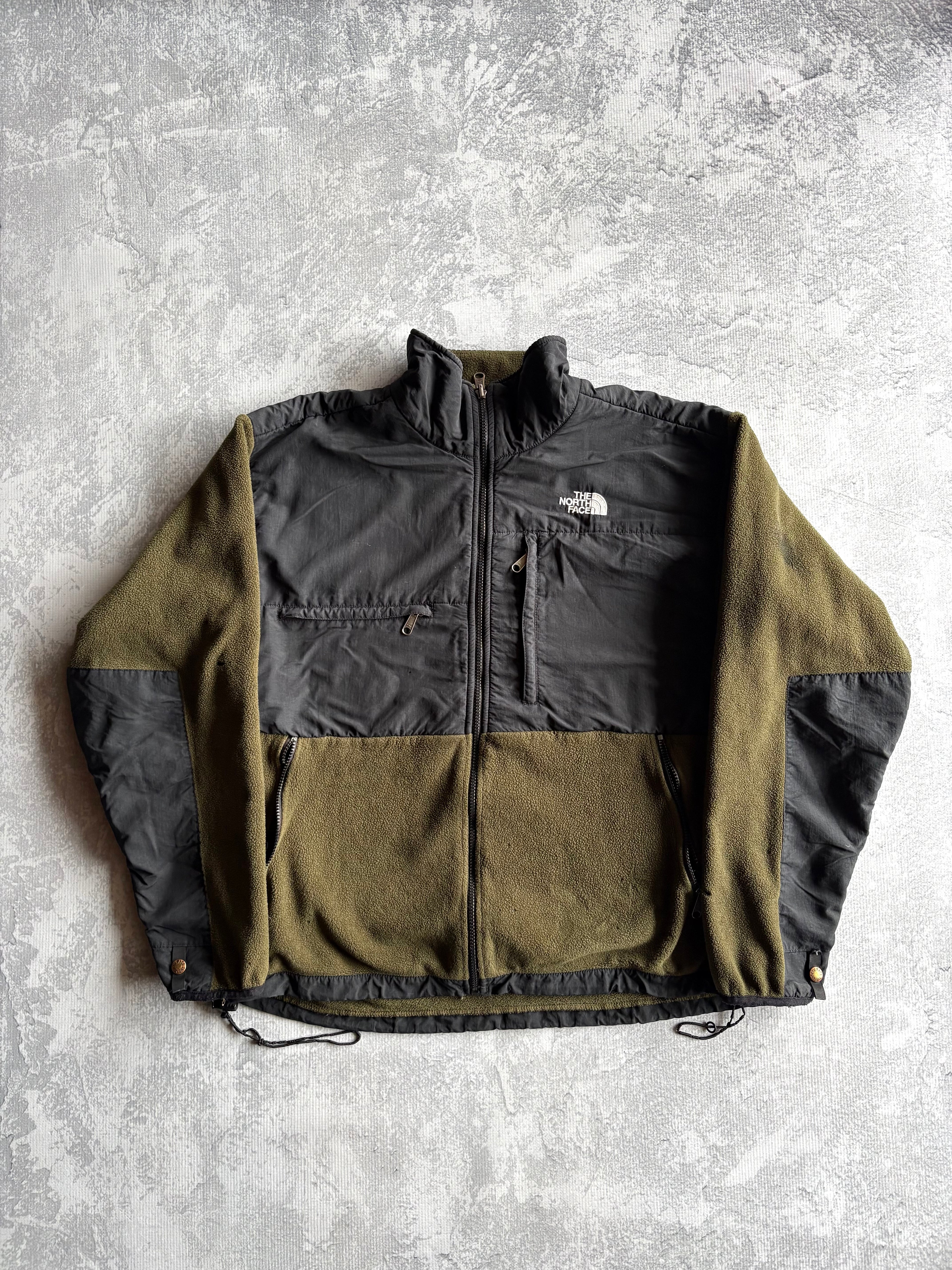 Vintage 90s The North Face Denali Green Fleece Jacket - L