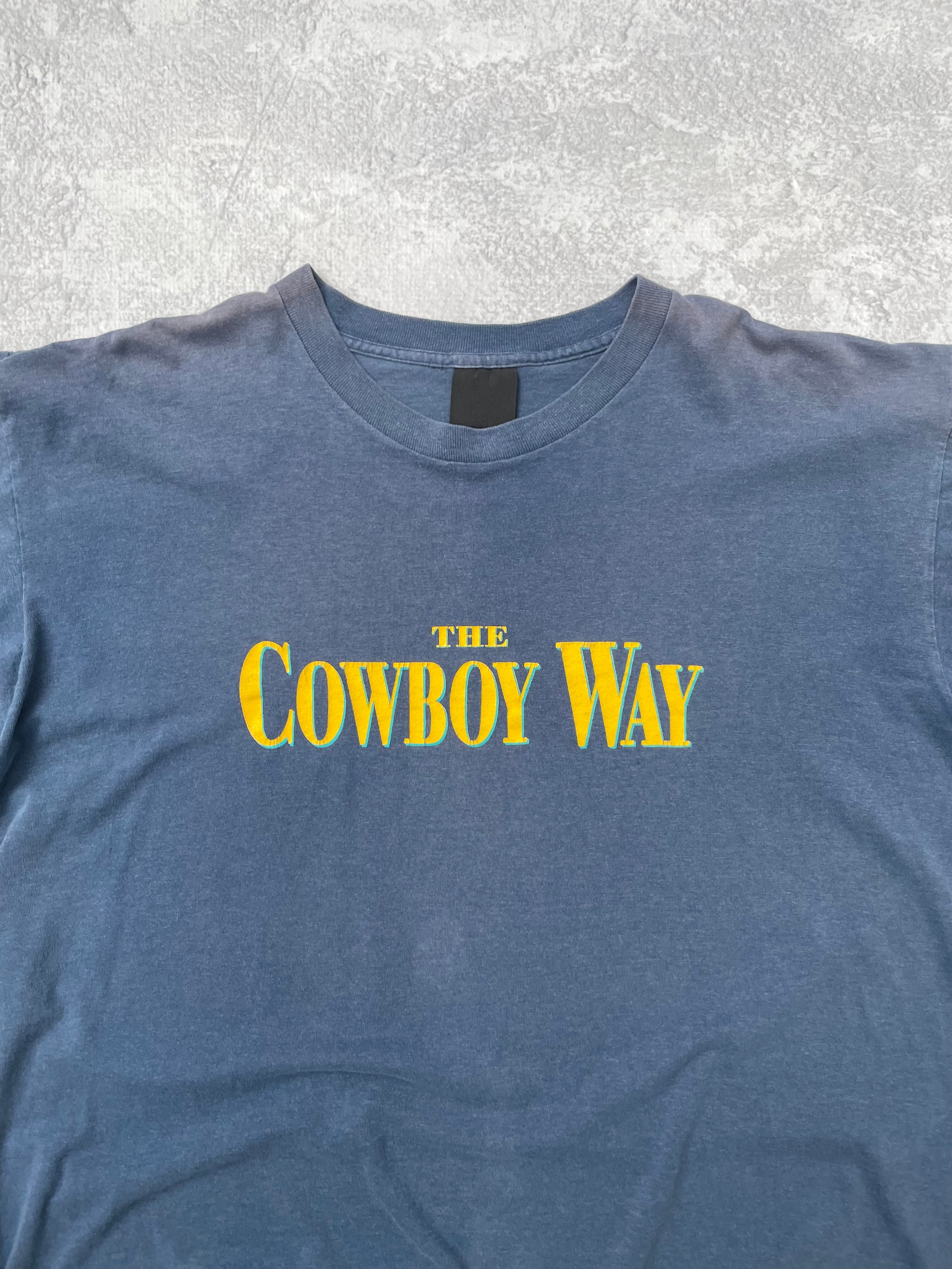 Vintage 1994 The Cowboy Way Movie Promo Tee Shirt - XL