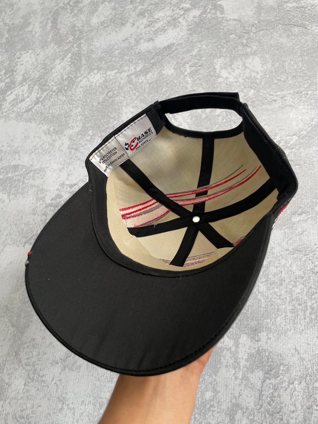 Vintage 90s Dale Earnhardt NASCAR Strapback Hat