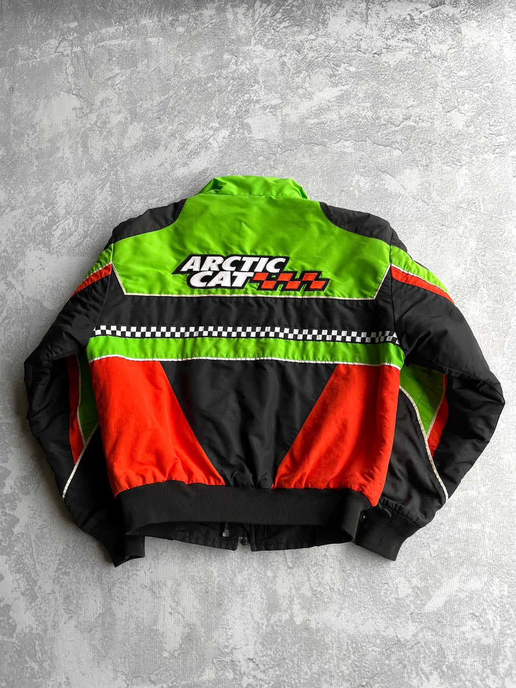 Vintage 90s Arctic Cat Multicolor Racing Jacket - L