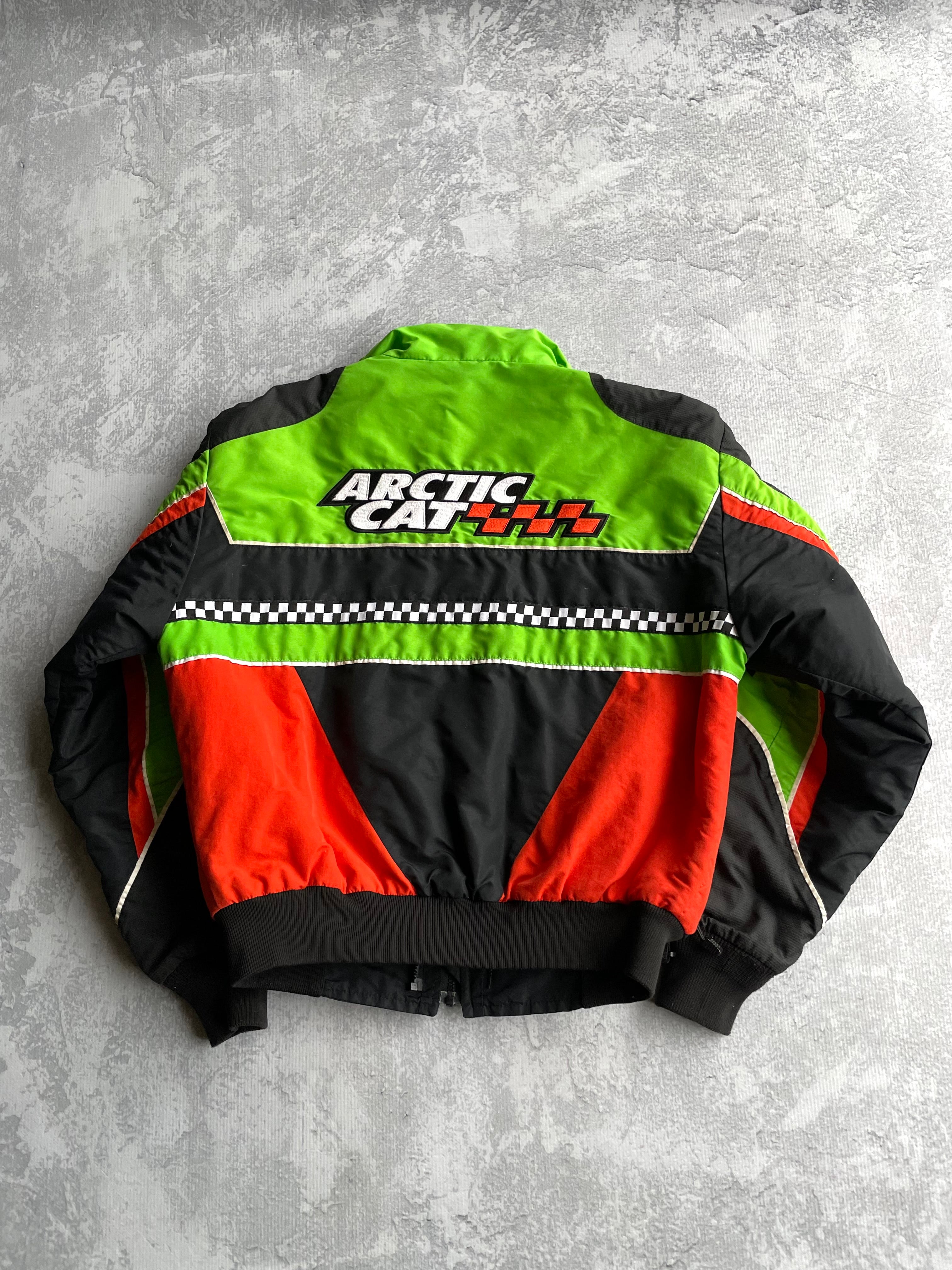 Vintage 90s Arctic Cat Multicolor Racing Jacket - L