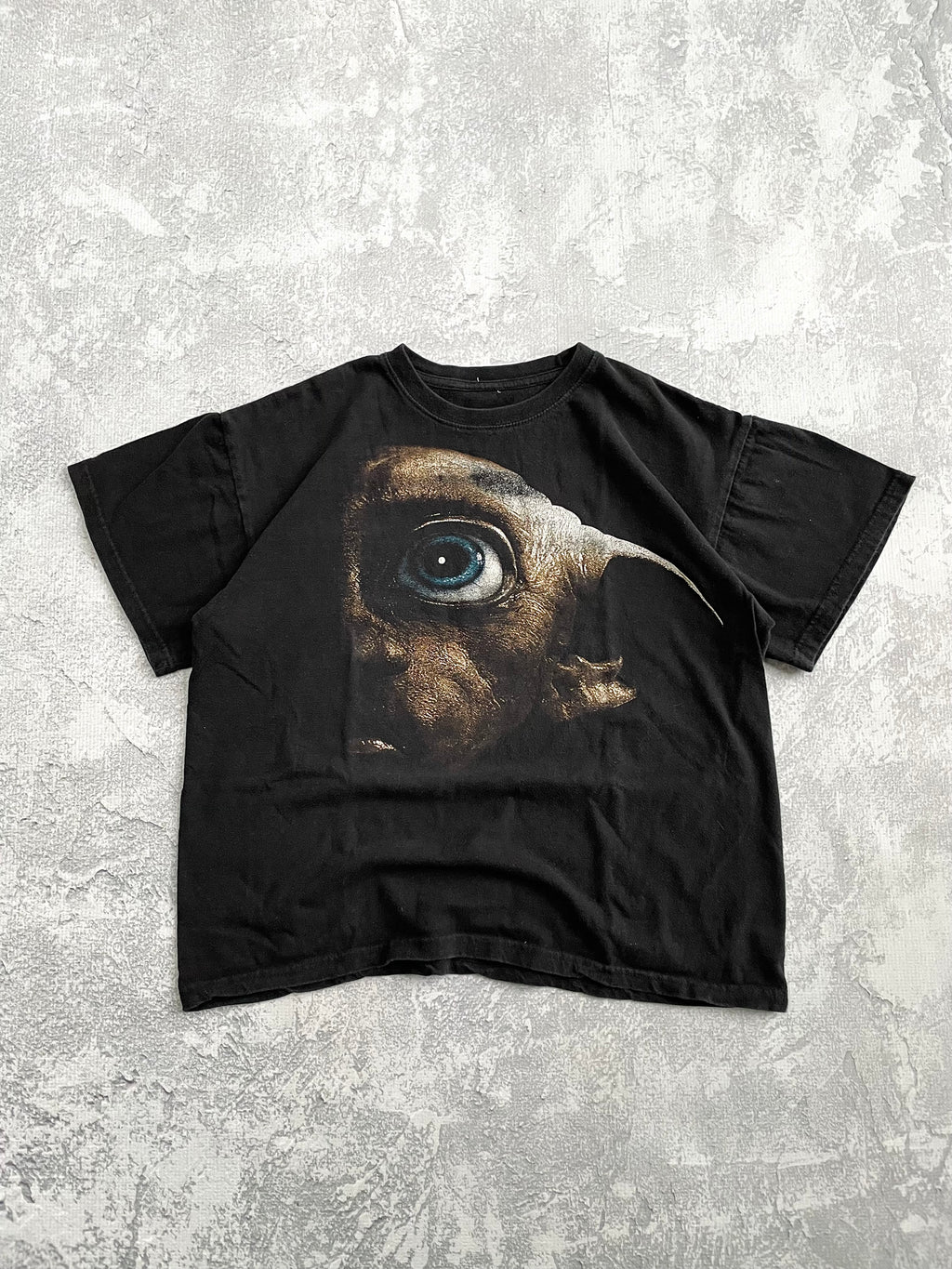 Vintage 2000s Harry Potter Dobby Movie Promo Big Face Tee - M