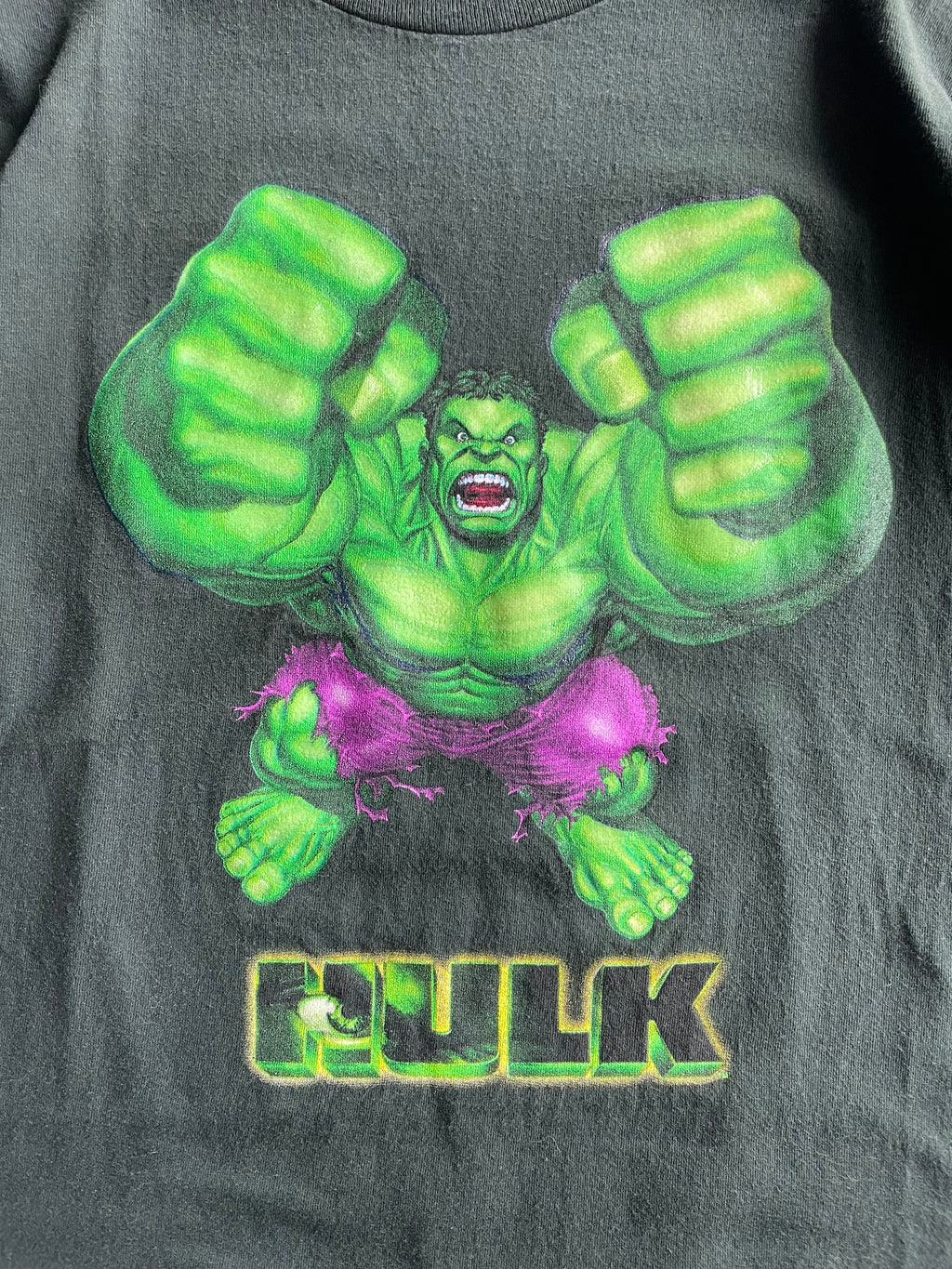 Vintage 2003 Marvel The Hulk Movie Promo Tee Shirt - M