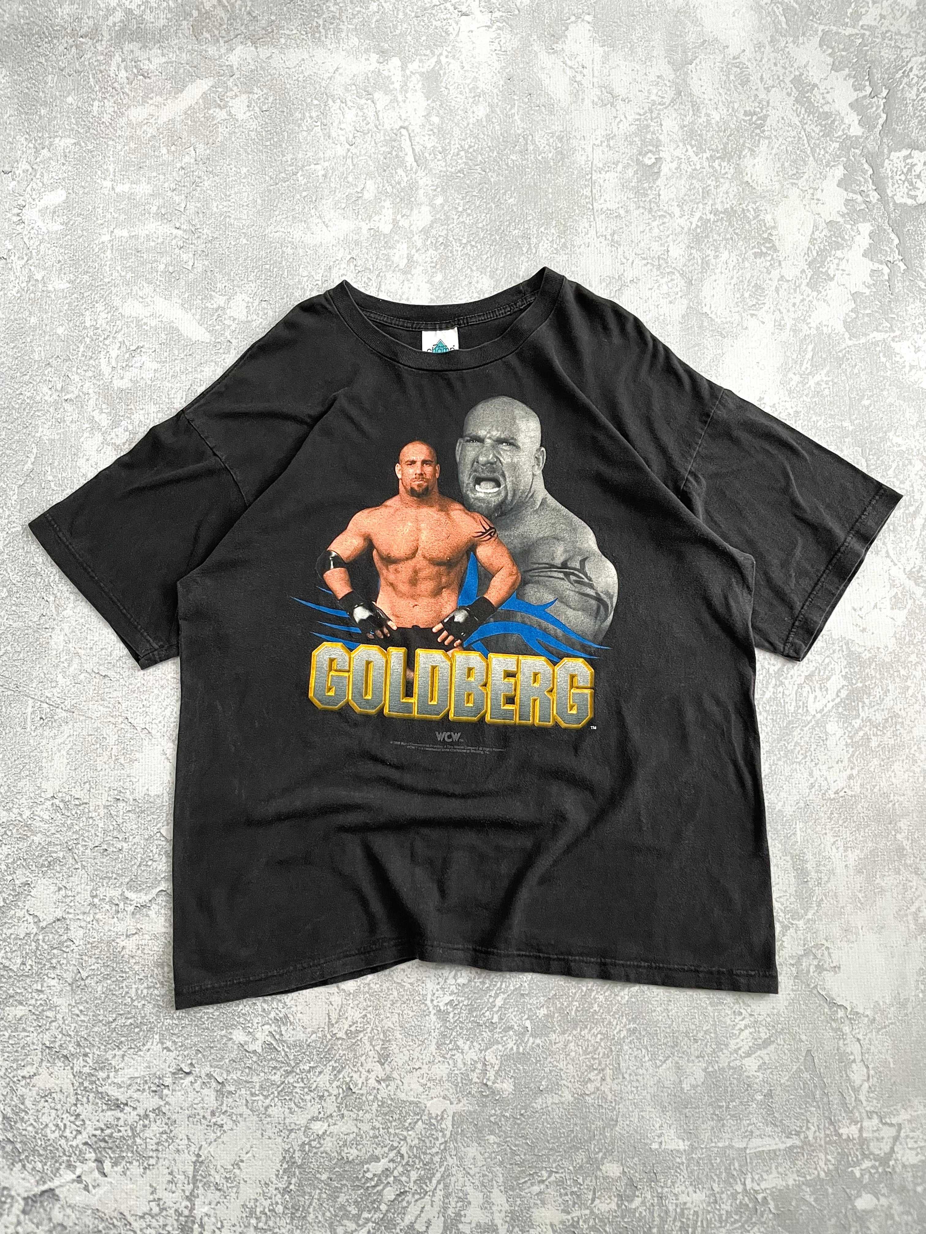 Vintage 1998 WCW Goldberg Wrestling Tee Shirt - XL