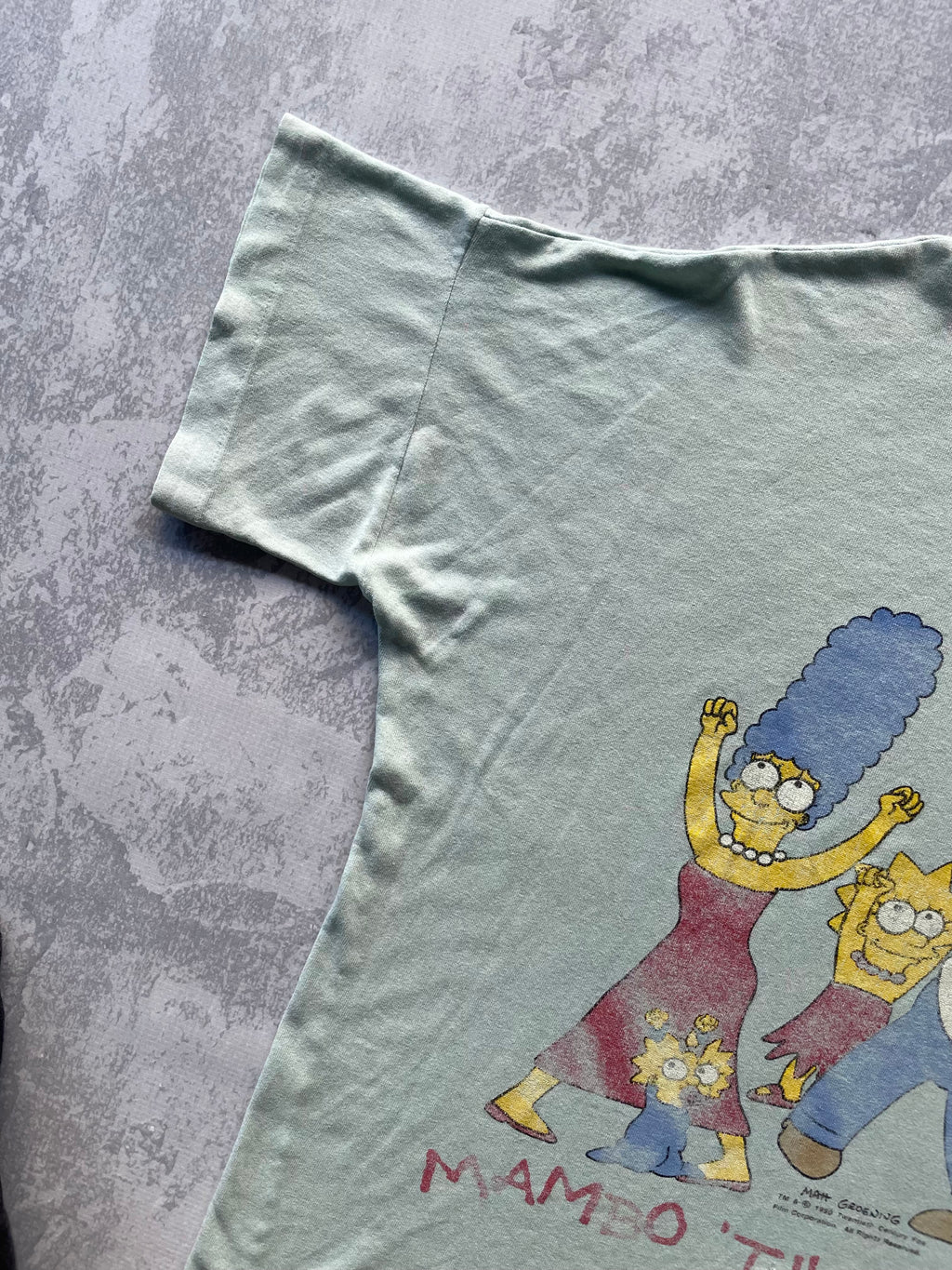Vintage 1990 The Simpsons Mambo Long Tee Shirt
- XXL