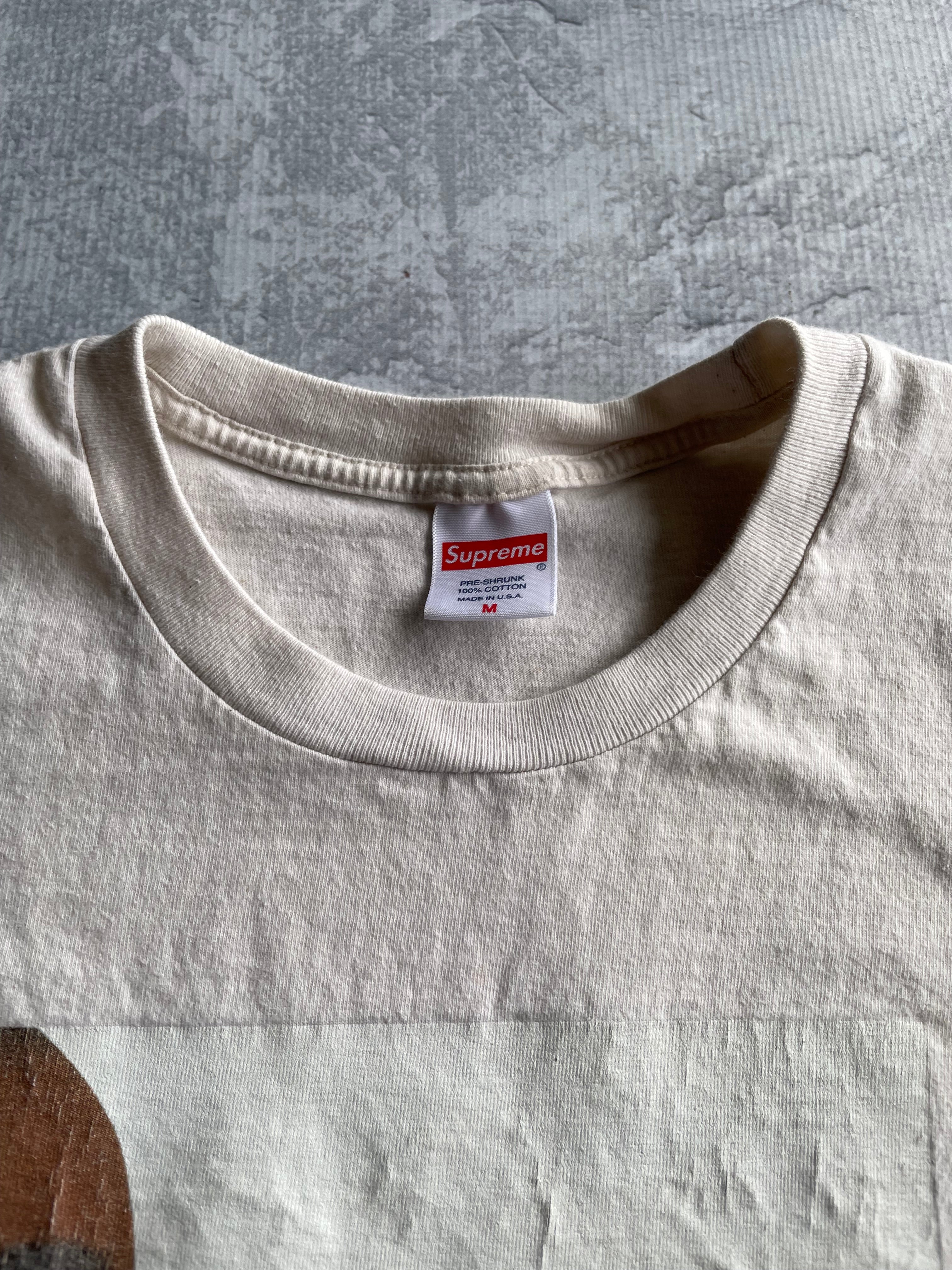 2021 Supreme Water Pistol Natural Tee Shirt - L