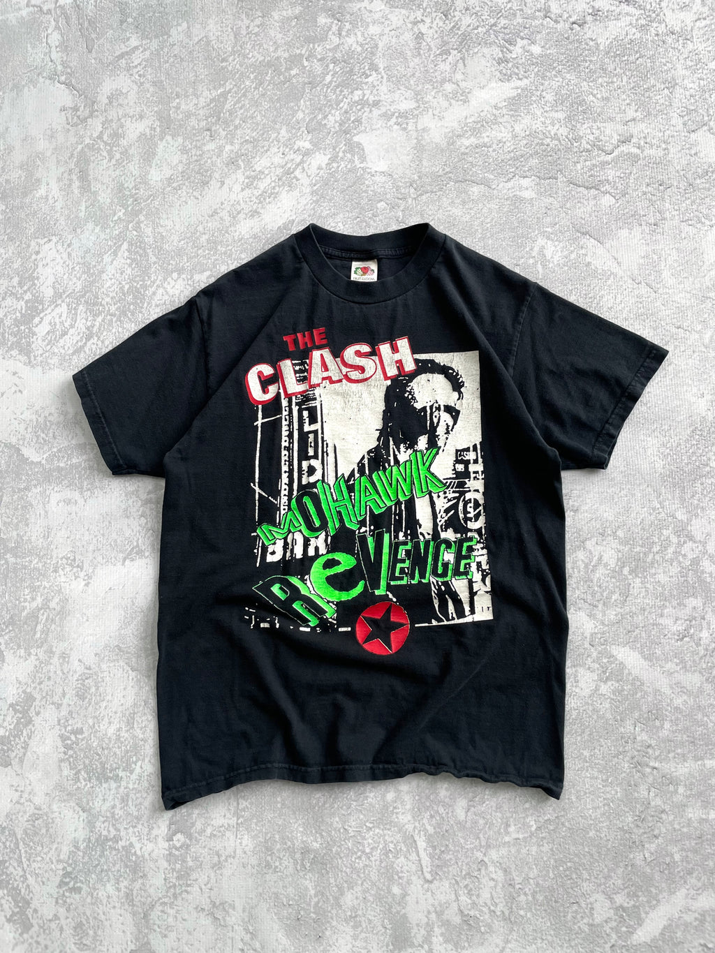 Vintage 90s The Clash Punk Band Shirt - M