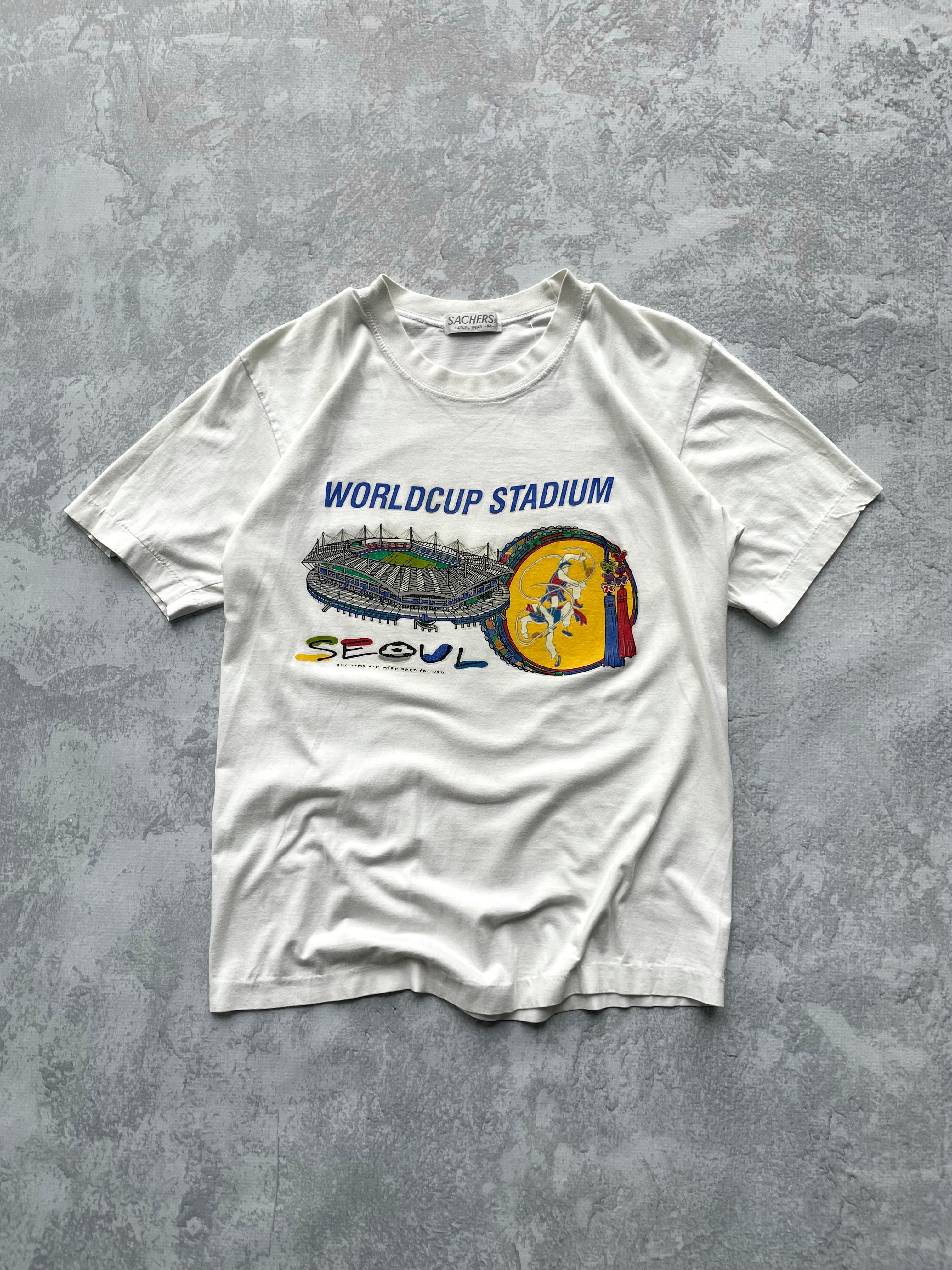 Vintage 2001 Seoul World Cup Stadium Promo Tee Shirt - M