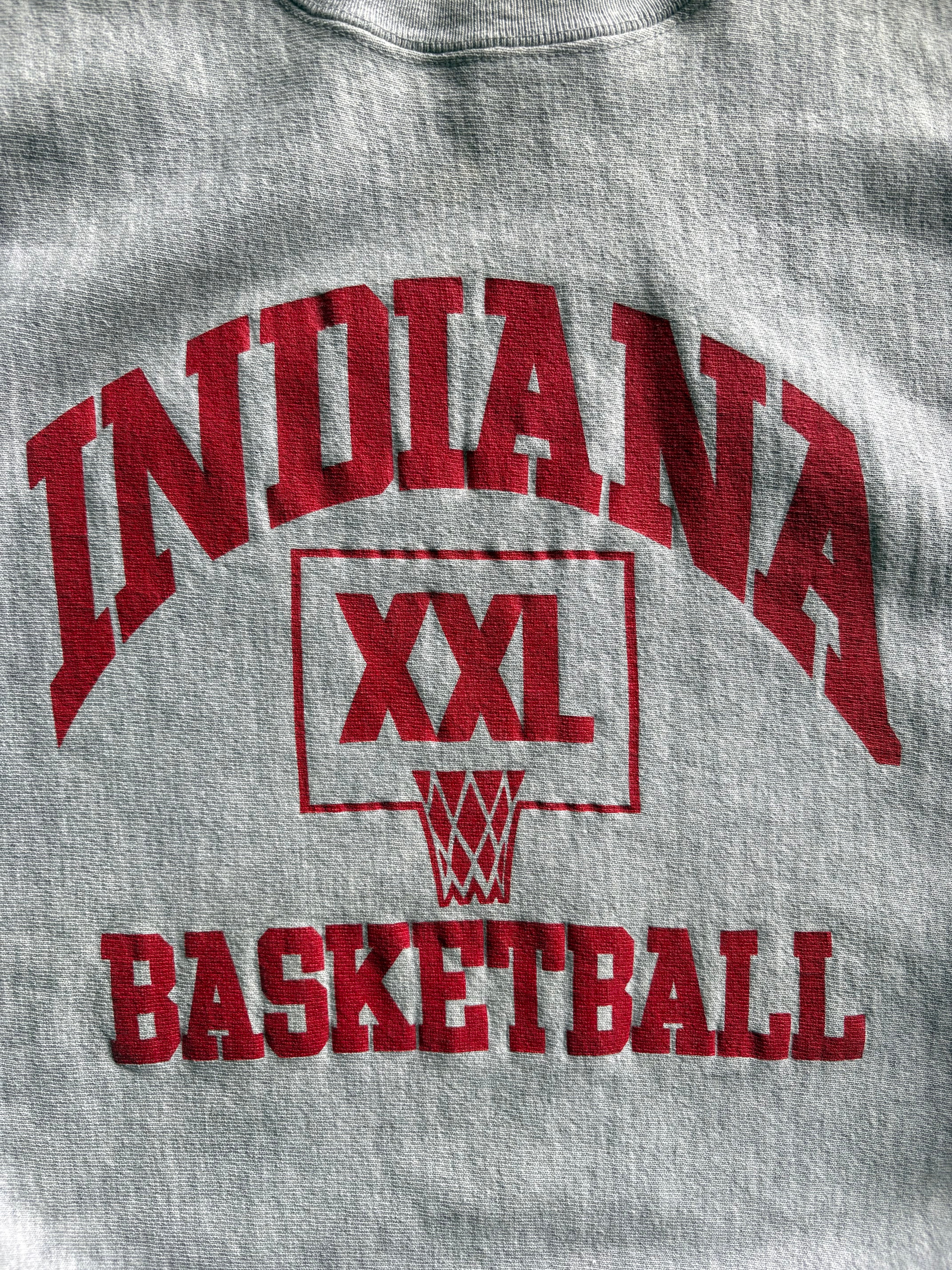 Vintage 90s Indiana University  Champion Reverse Weave Sweatshirt - L